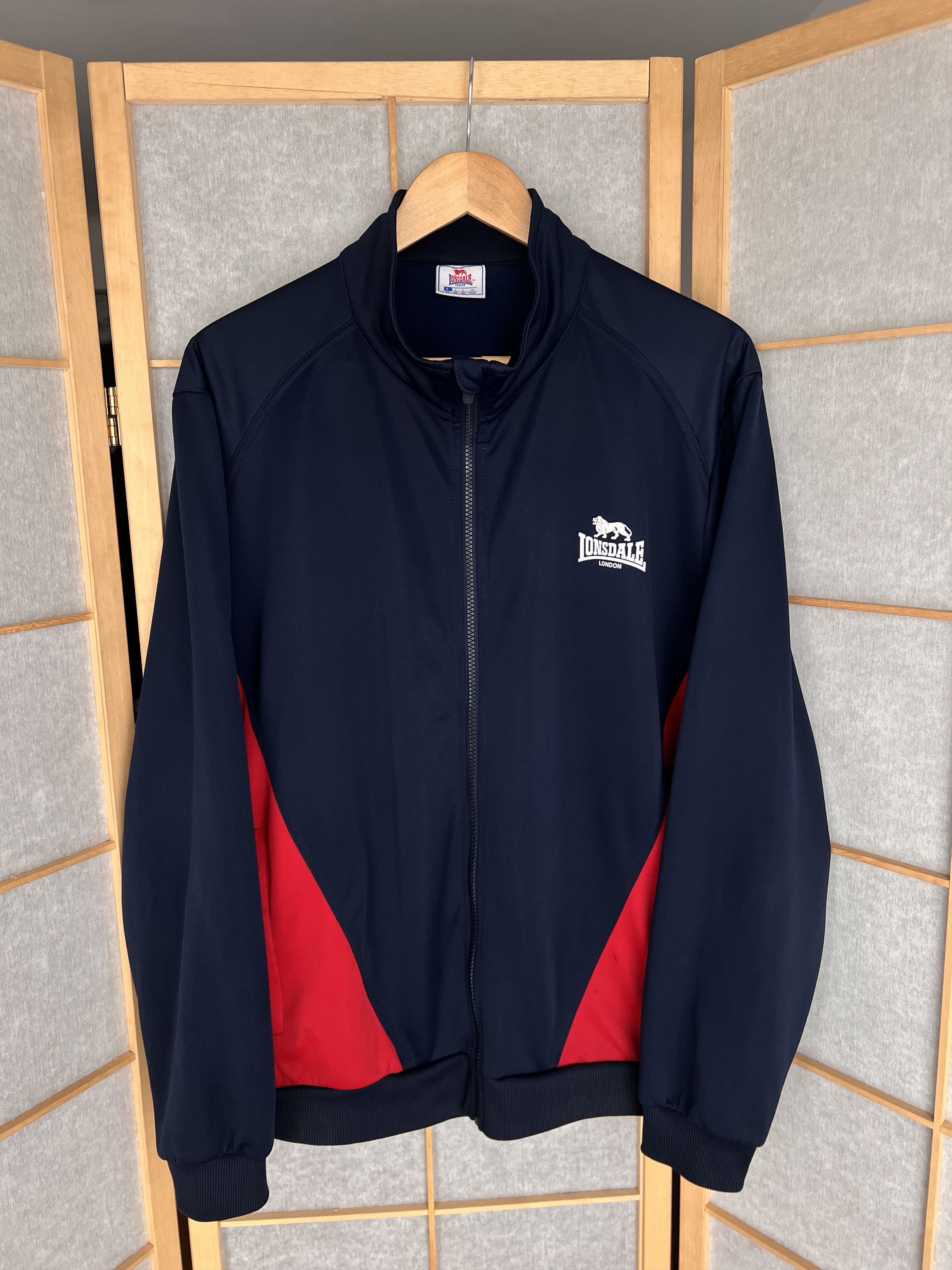 Lonsdale Lonsdale True Vintage England Track top Jacket punk casual Size US L / EU 52-54 / 3 - 17 Thumbnail