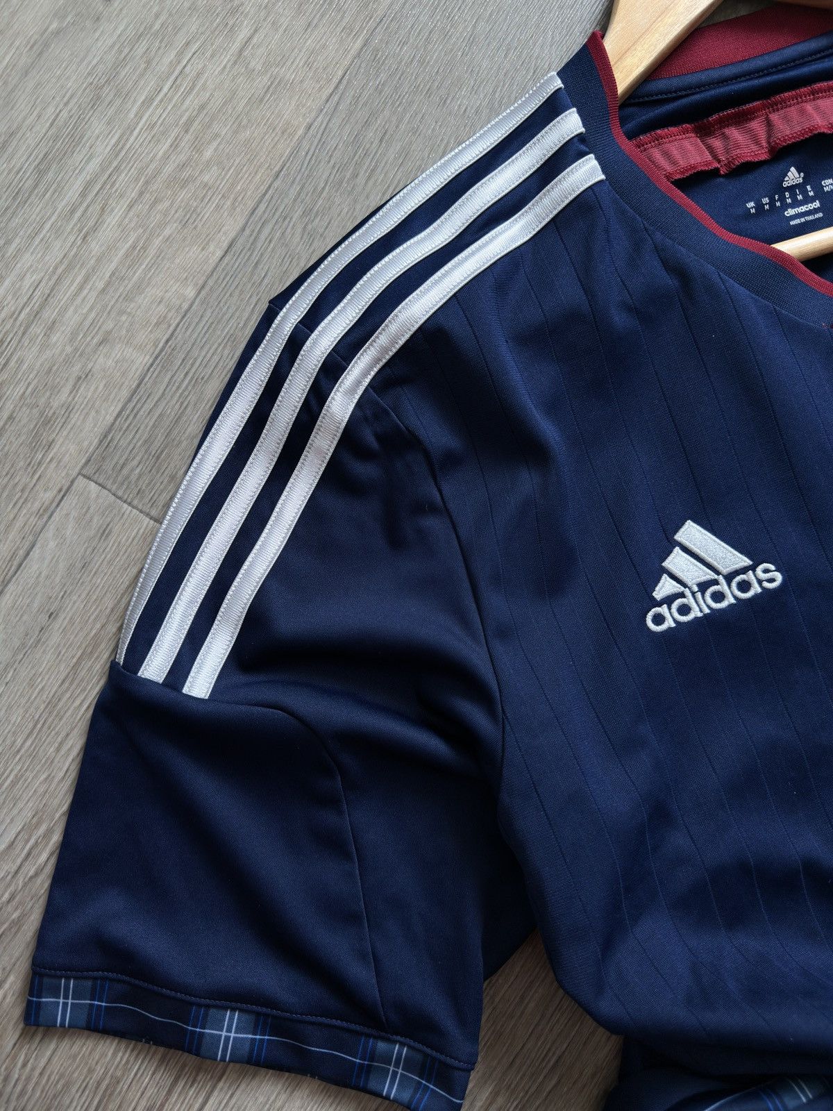Adidas 🫧ADIDAS SCOTLAND 14-15ss Home Football Soccer Jersey M Size US M / EU 48-50 / 2 - 7 Thumbnail