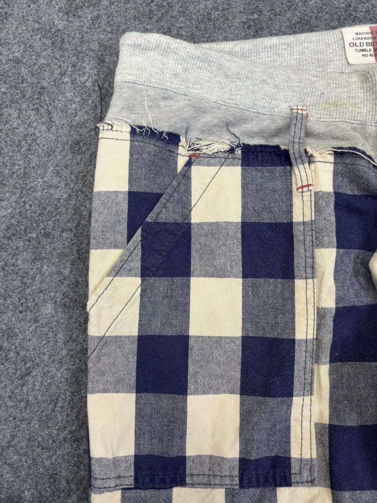 Japanese Brand 💥Hybrid💥Old Betty Baker Plaid Easy Pant K16 Size US 31 - 7 Thumbnail