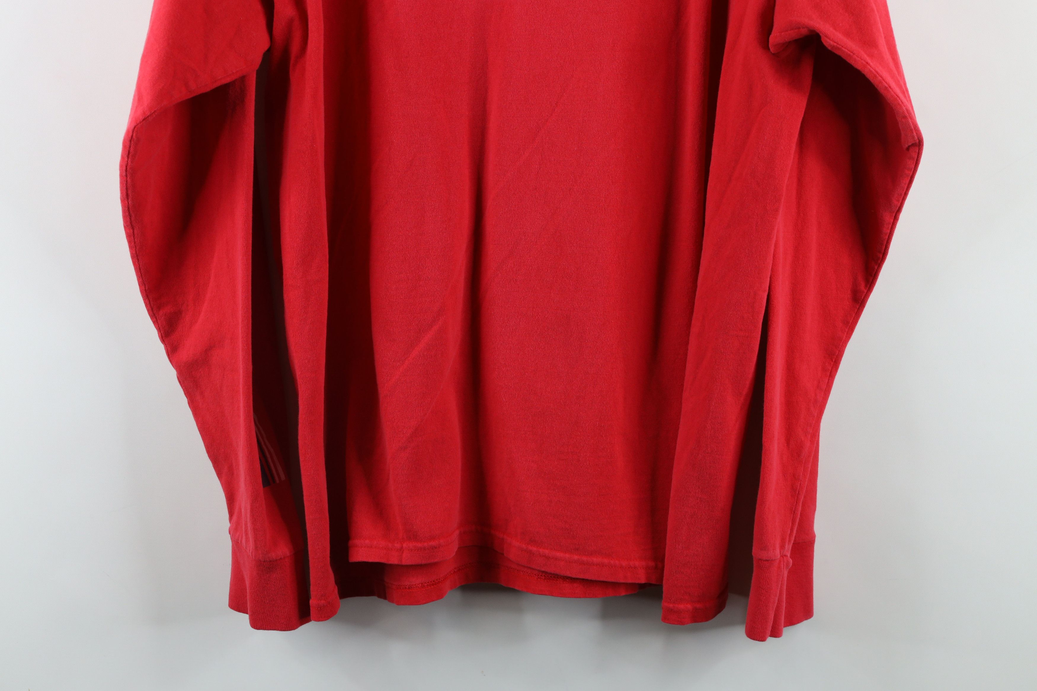 Nike × Vintage Vintage Nike Swoosh Fresno State Long Sleeve T-Shirt Red Size US M / EU 48-50 / 2 - 13 Thumbnail
