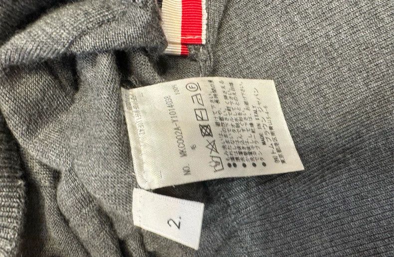 Thom Browne THOM BROWNE Grey Classic Cashmere Cardigan 2502-Nextarrow Size US M / EU 48-50 / 2 - 6 Thumbnail
