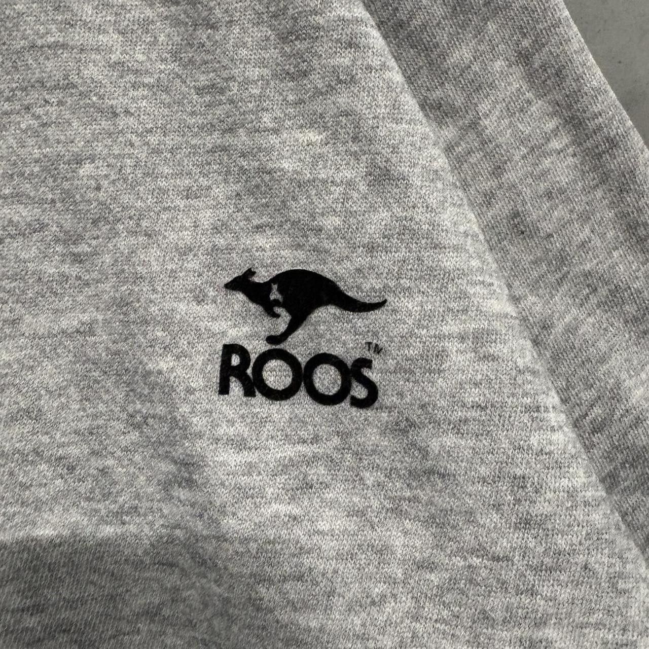 KangaROOS Crazy Vintage Y2K/2000s Team KangaROOS Made in USA Grey Hoodie! Size US M / EU 48-50 / 2 - 4 Thumbnail