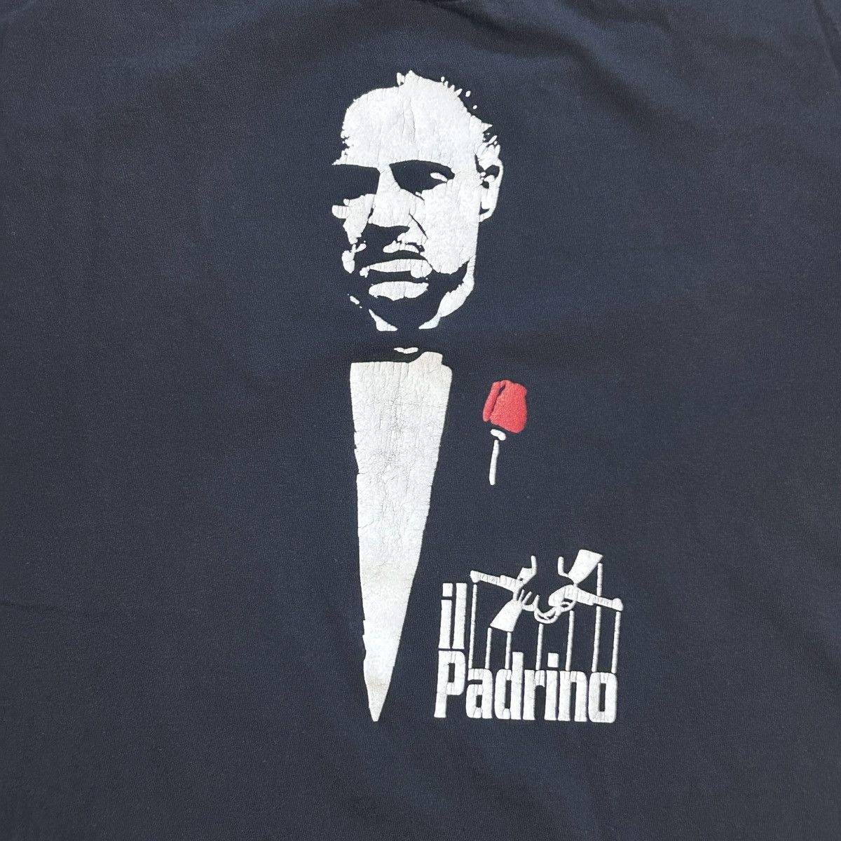 Vintage Vtg The Godfather Il Padrino Italy euro film promo t-shirt Size US L / EU 52-54 / 3 - 2 Thumbnail