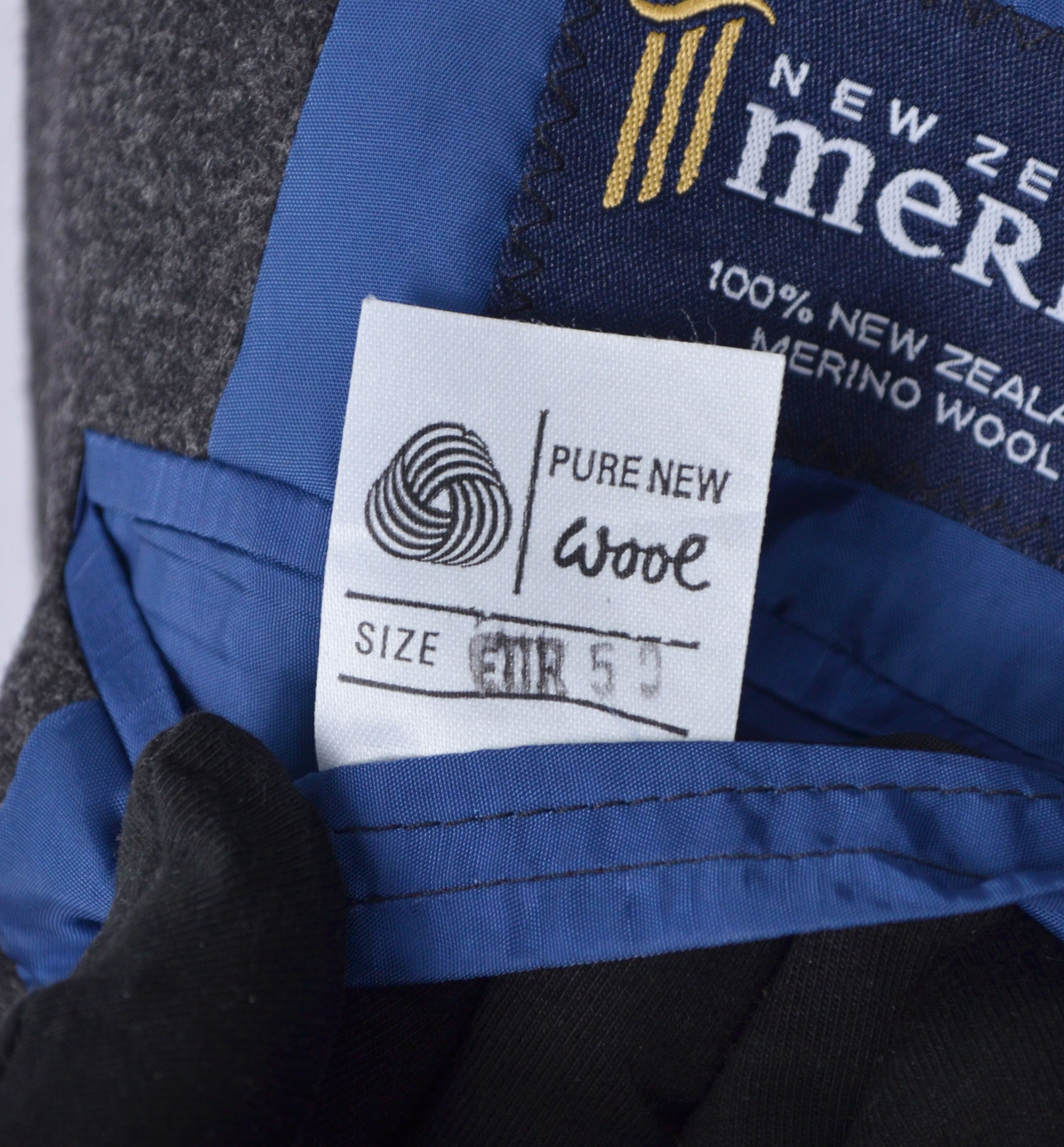 DAKS × Designer DAKS London Vintage Wool Dobuel Breasted Jacket US40/EU50 Size 40R - 8 Thumbnail