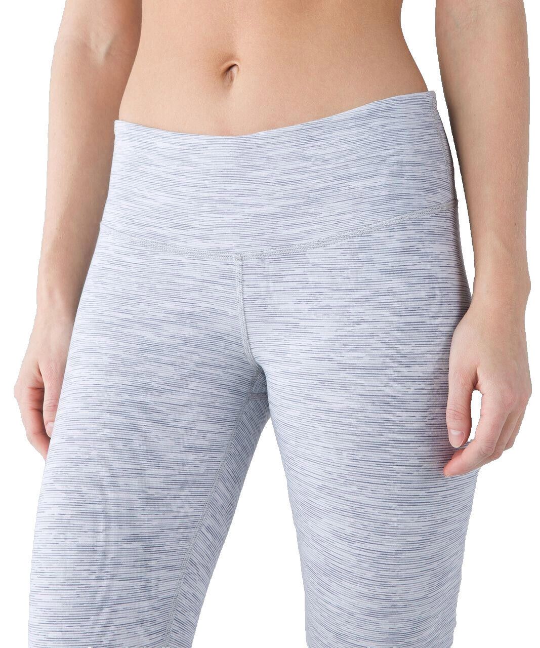 Lululemon Lululemon US4 Slate Gray Wunder Under Crop III Legging Pants Size 27" / US 4 / IT 40 - 3 Thumbnail