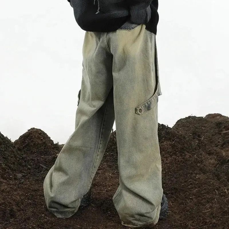 Japanese Brand Opium Baggy Denim Jeans y2k Size US 30 / EU 46 - 6 Thumbnail