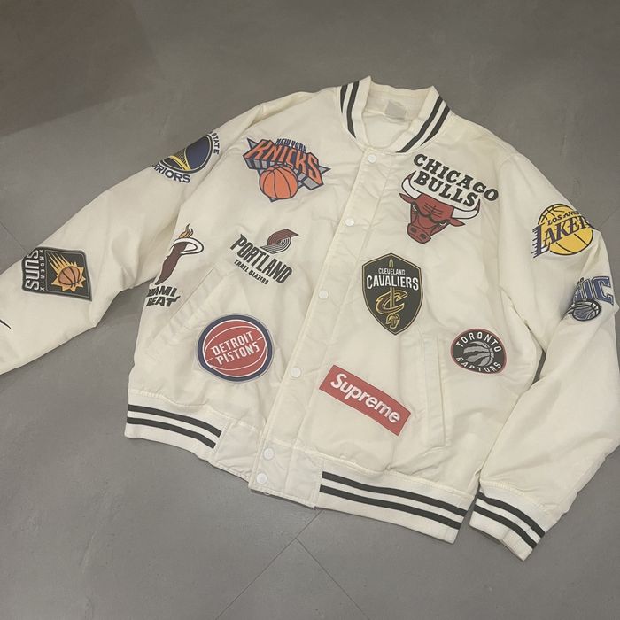 Supreme x nba on sale jacket