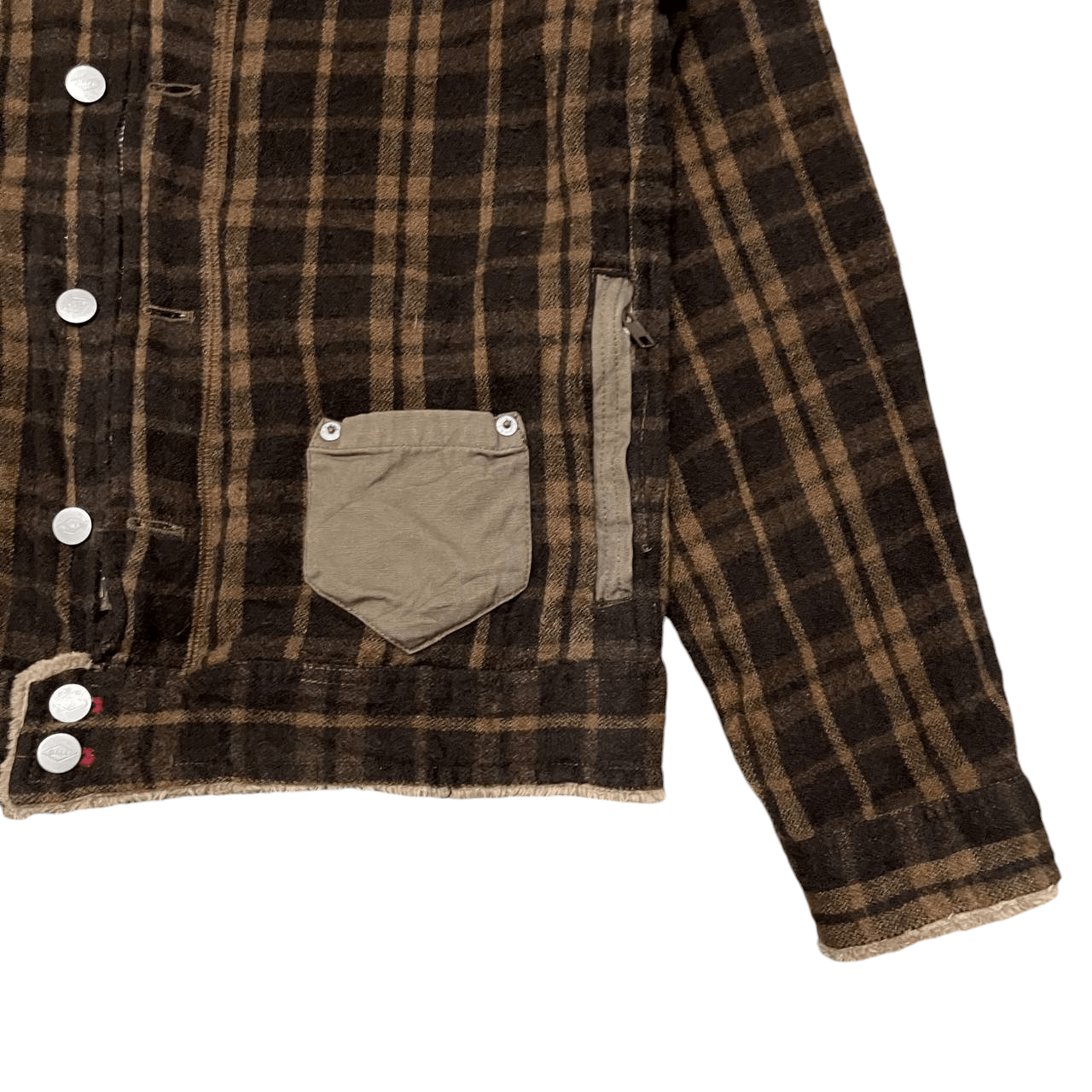 Vintage Ball Zipper Button Jacket Issey Miyake Style