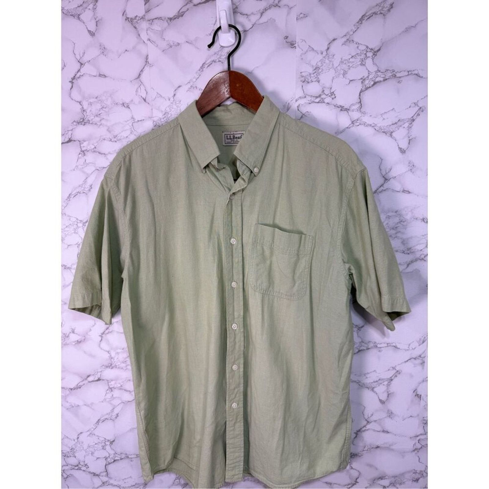 L.L. Bean L.L. Bean Men’s Shirt sz XL Oxford Cotton # F922 Size US XL / EU 56 / 4 - 3 Thumbnail