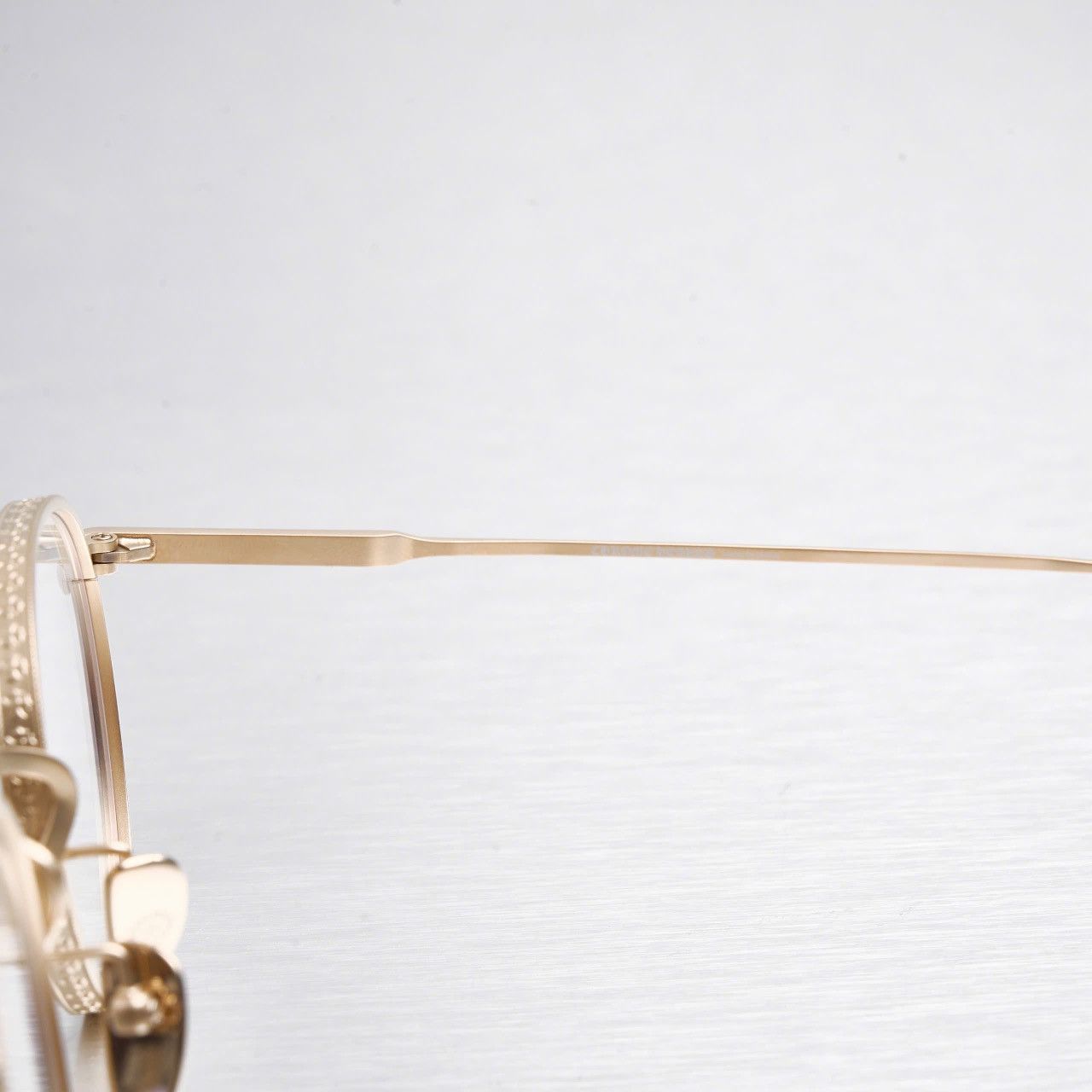 Chrome Hearts CHROME HEARTS THICK GOLD PLATED/MATTE GOLD PLATED GLASSES Size ONE SIZE - 4 Thumbnail