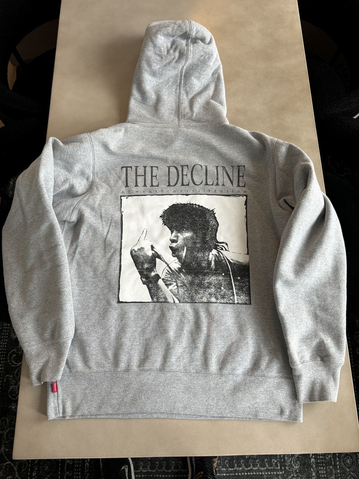 Supreme Supreme The Decline of Western civilization hoodie | Grailed