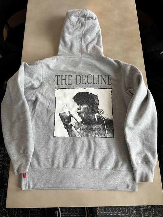 Supreme decline of outlet western civilization hoodie