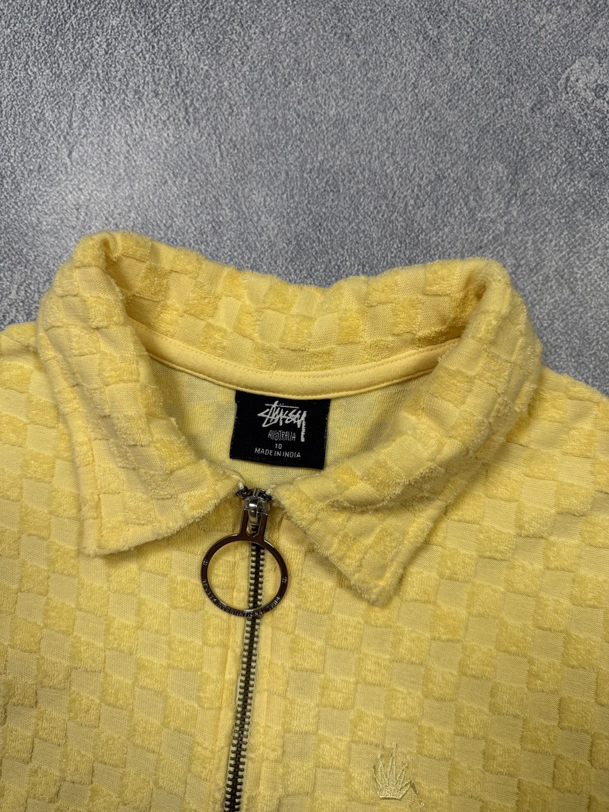 Stussy VINTAGE STUSSY VELOUR DRESS TEE Size M / US 6-8 / IT 42-44 - 6 Thumbnail