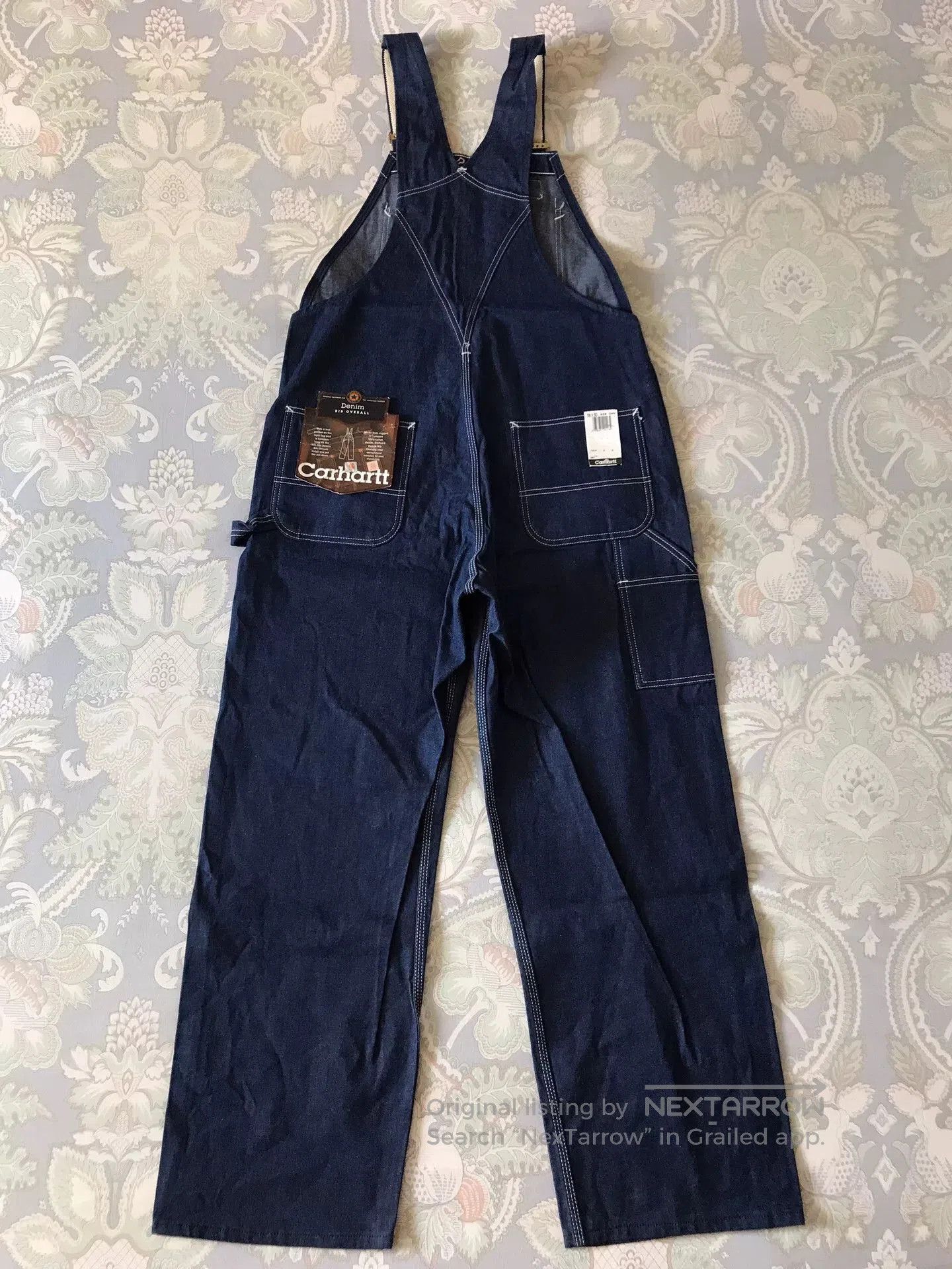 Carhartt Carhartt R08 Denim Overalls USA Made. Size US 38 / EU 54 - 4 Thumbnail
