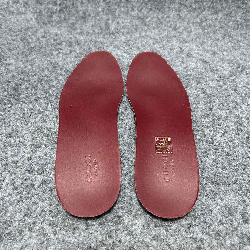 Gucci Gucci Logo High-Top Sneakers with Burgundy Accent Size US 6.5 / EU 39-40 - 5 Thumbnail
