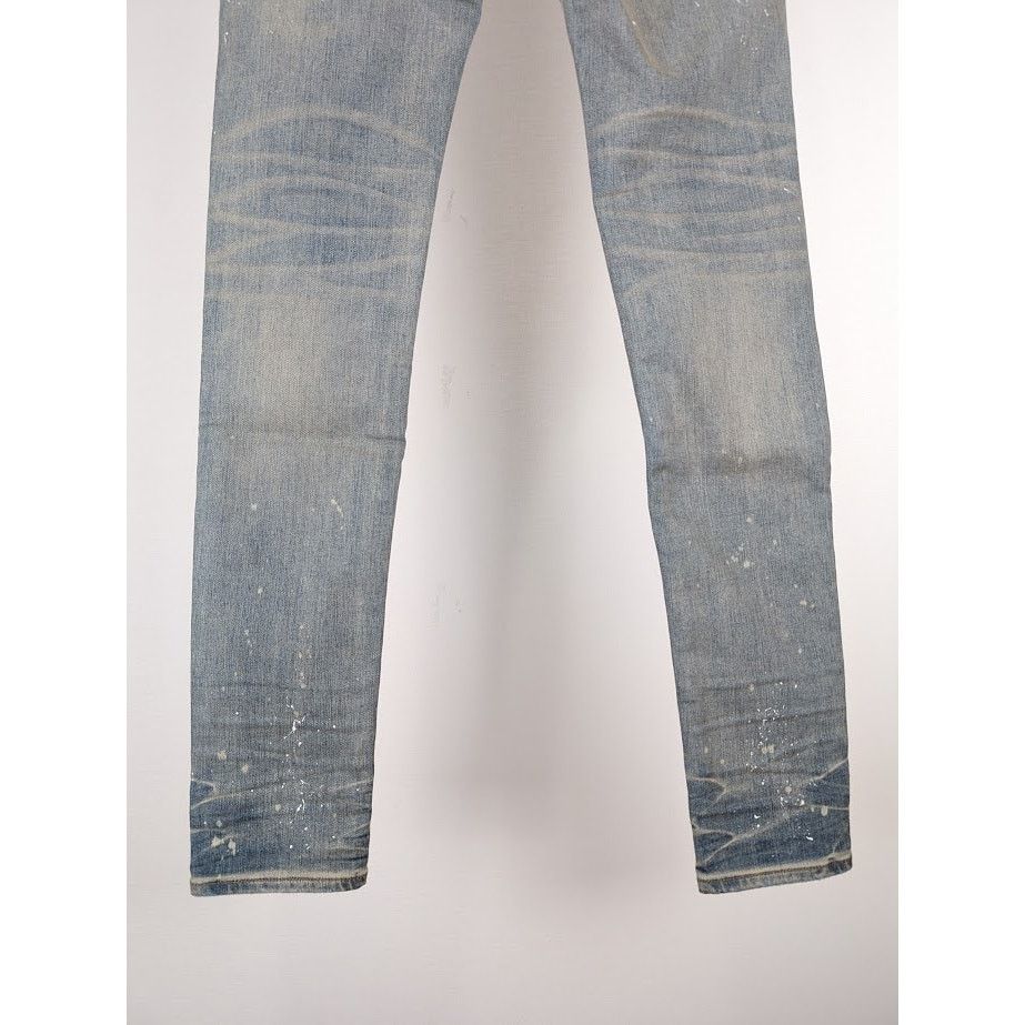 Amiri o1rshd1 MX1 Plaid Jeans in Clay Indigo Size US 30 / EU 46 - 14 Thumbnail