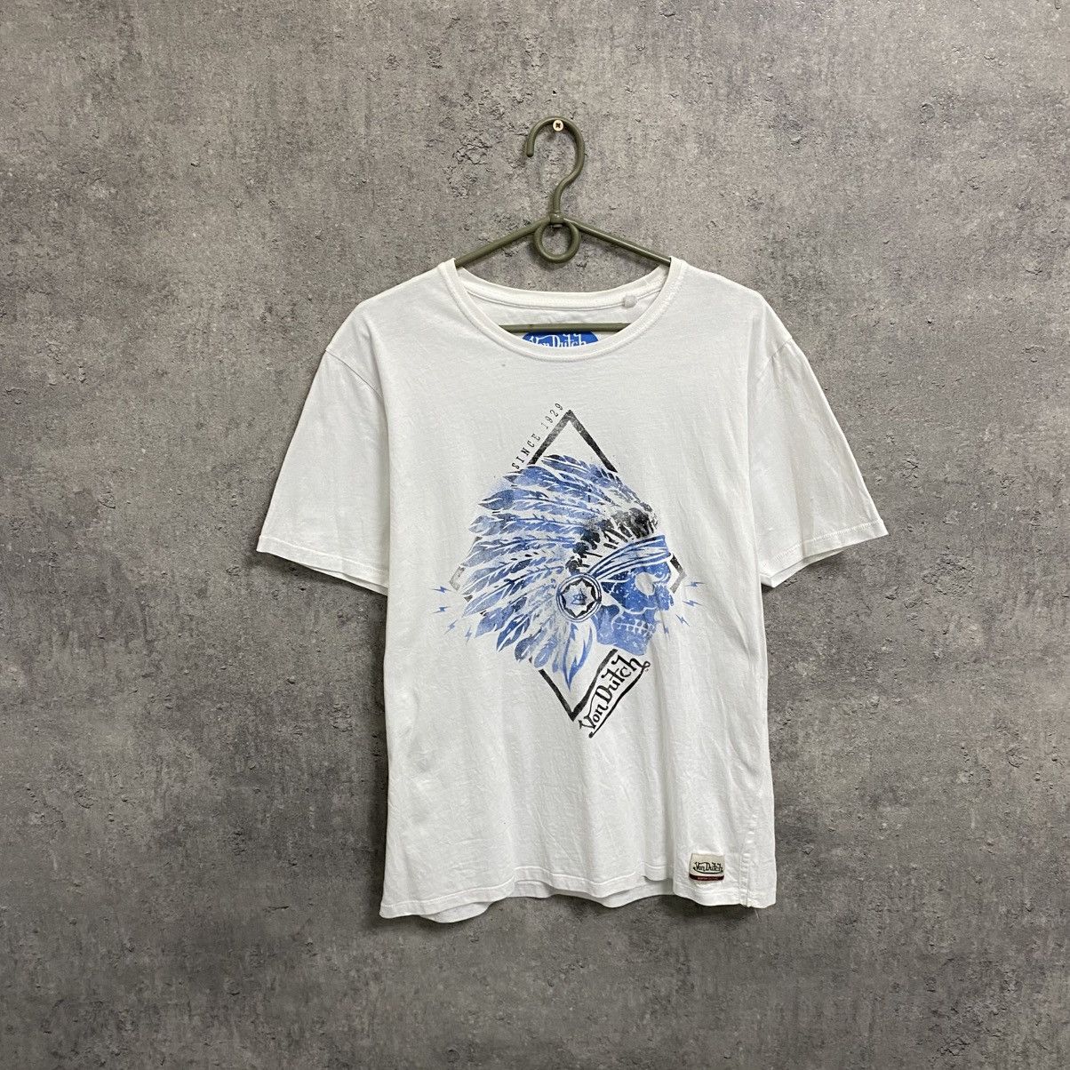 Von Dutch Vintage Von Dutch T-shirt Big Logo White Size L Size US L / EU 52-54 / 3 - 1 Thumbnail