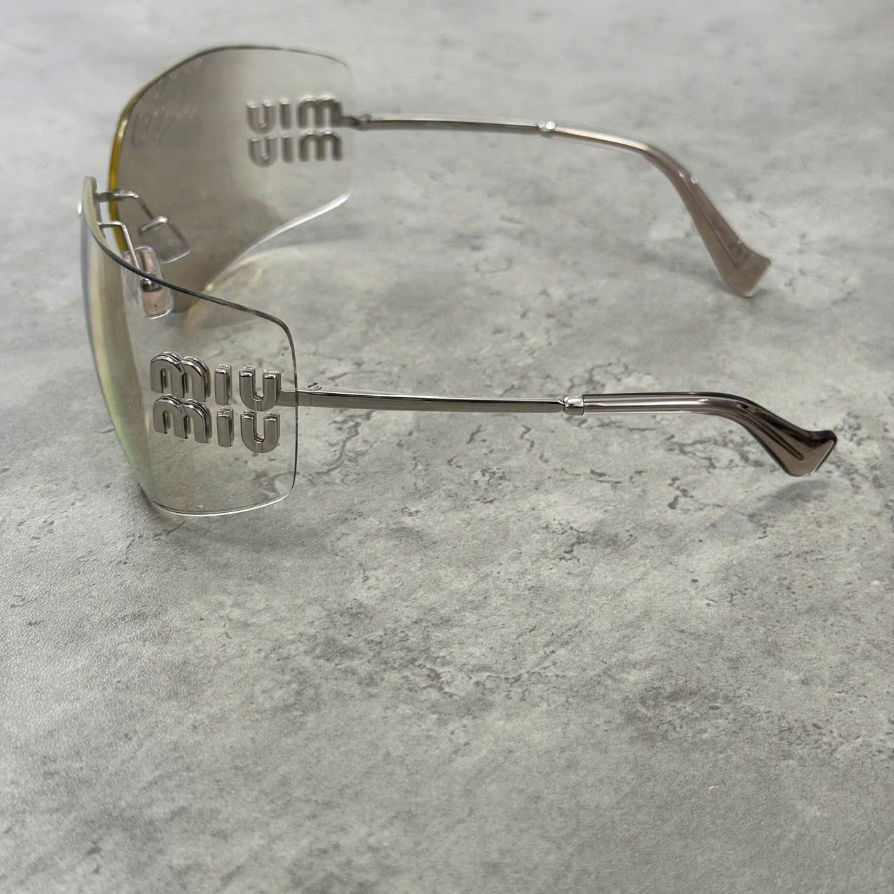 Miu Miu MIU MIU MU 54YS 1BC10F Sunglasses Size ONE SIZE - 3 Thumbnail
