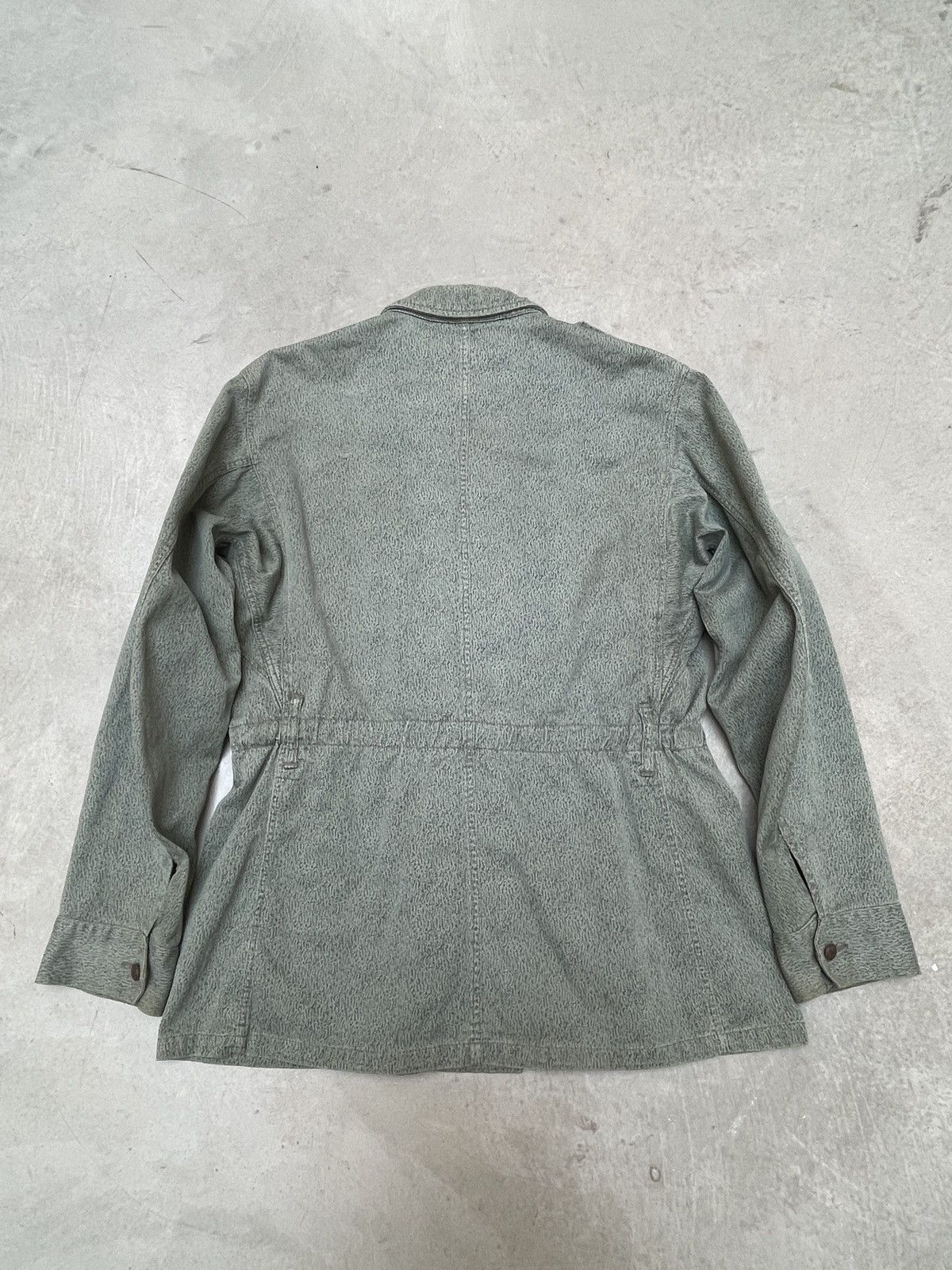 Vintage Late 60s DDR Rain Camo Chore Jacket Size L/XL Size US L / EU 52-54 / 3 - 23 Thumbnail