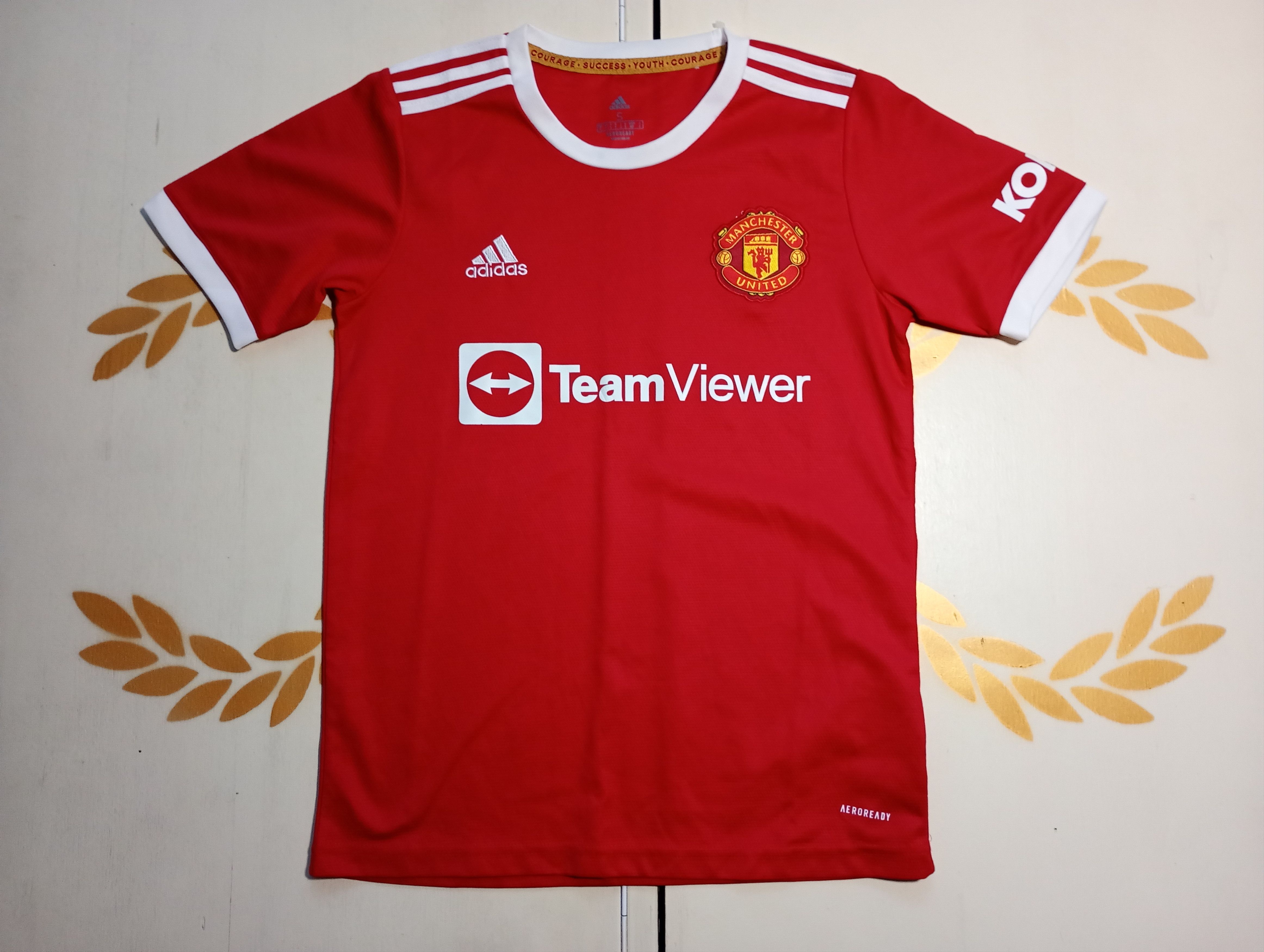 Adidas Adidas Manchester United Home Jersey 2021-2022 Size US S / EU 44-46 / 1 - 2 Thumbnail
