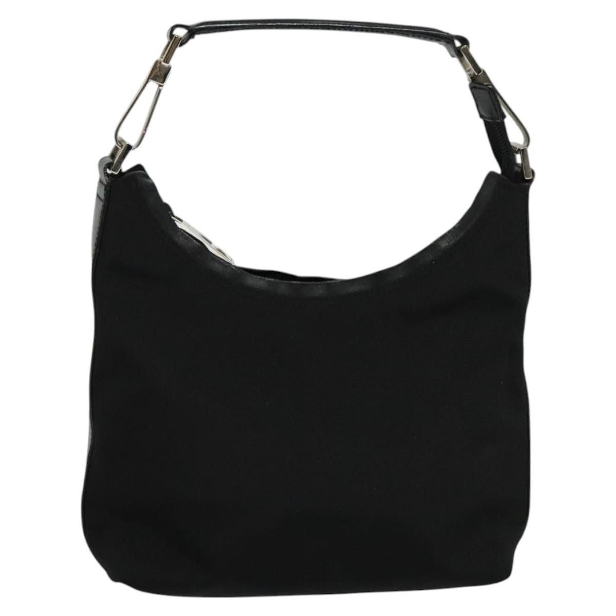 Gucci GUCCI Handbag Nylon Black Silver 000 000 Size ONE SIZE - 2 Thumbnail
