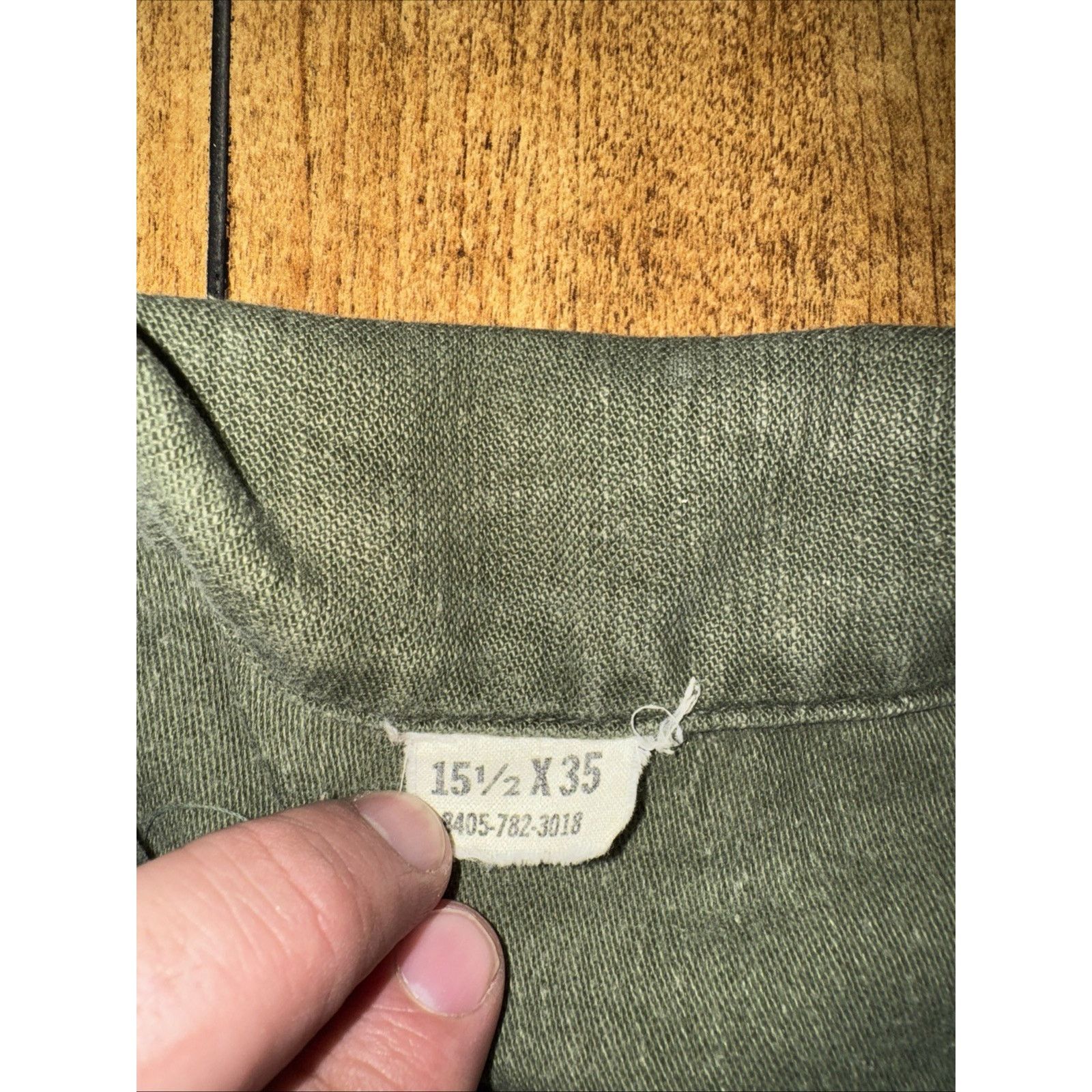 Vintage Vintage 1972 U.S. Army Utility Shirt OG-107 Cotton Ferguson Size US M / EU 48-50 / 2 - 5 Thumbnail