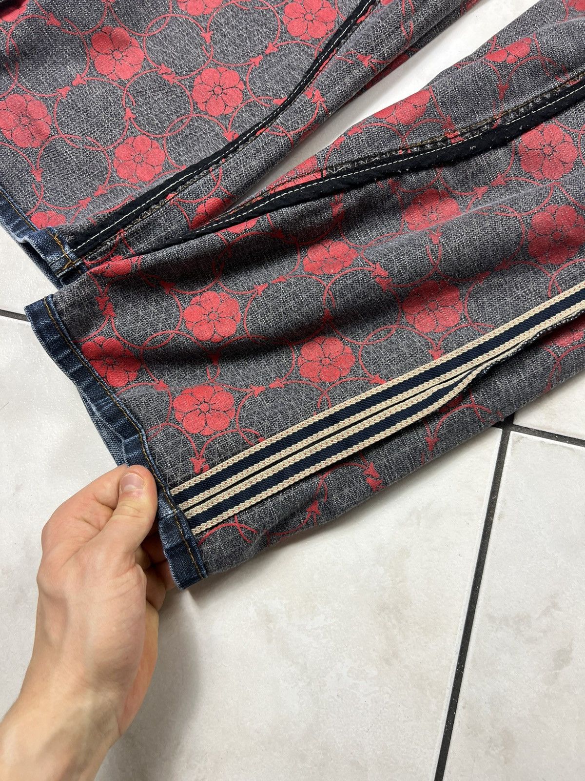 Evisu Vintage Soone denim distressed y2k selvedge jeans navy japan Size US 32 / EU 48 - 25 Thumbnail