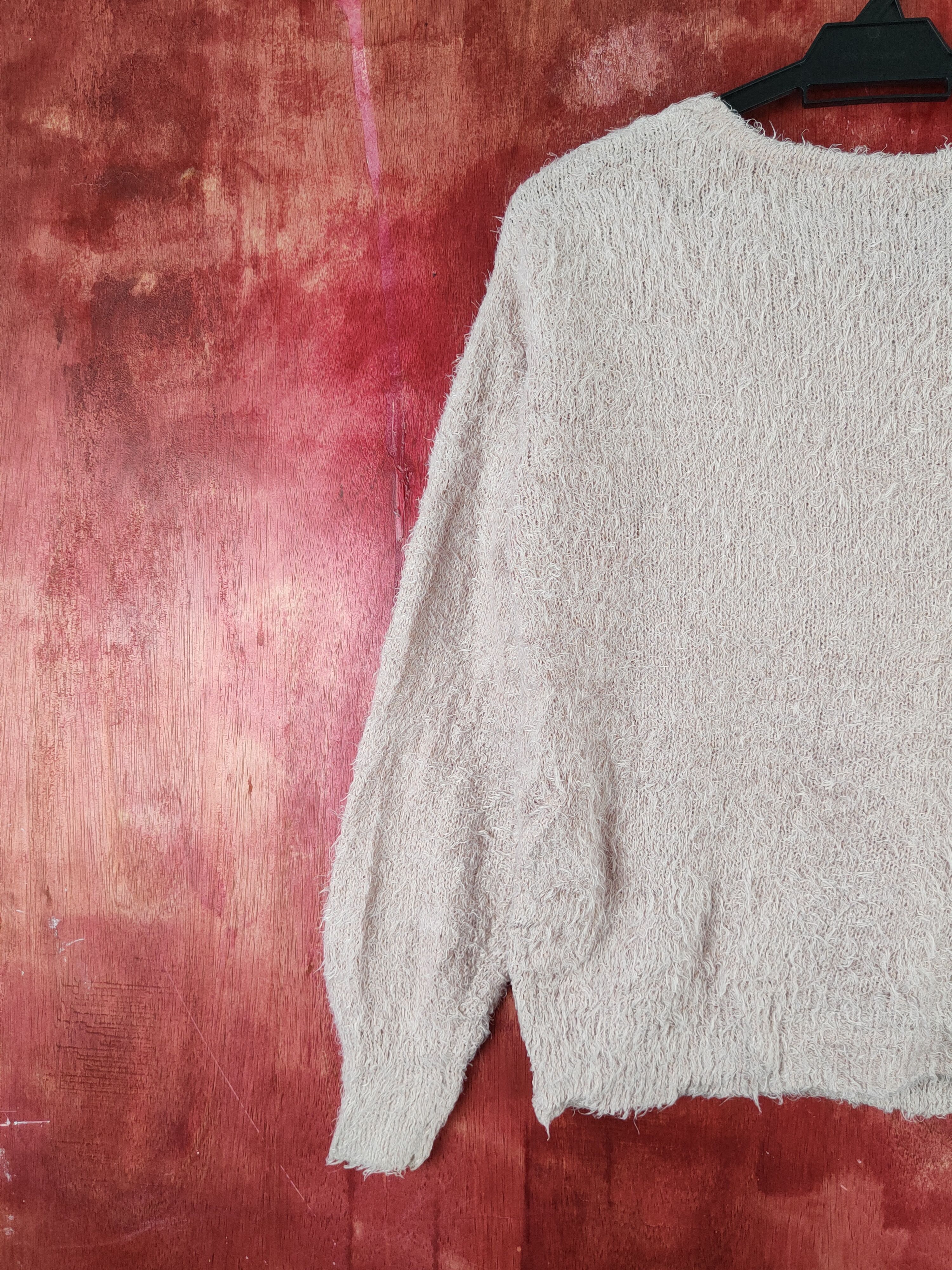 GU × Vintage GU Pink Fur Mohair Knitwear Vintage item Size XS / US 0-2 / IT 36-38 - 8 Thumbnail