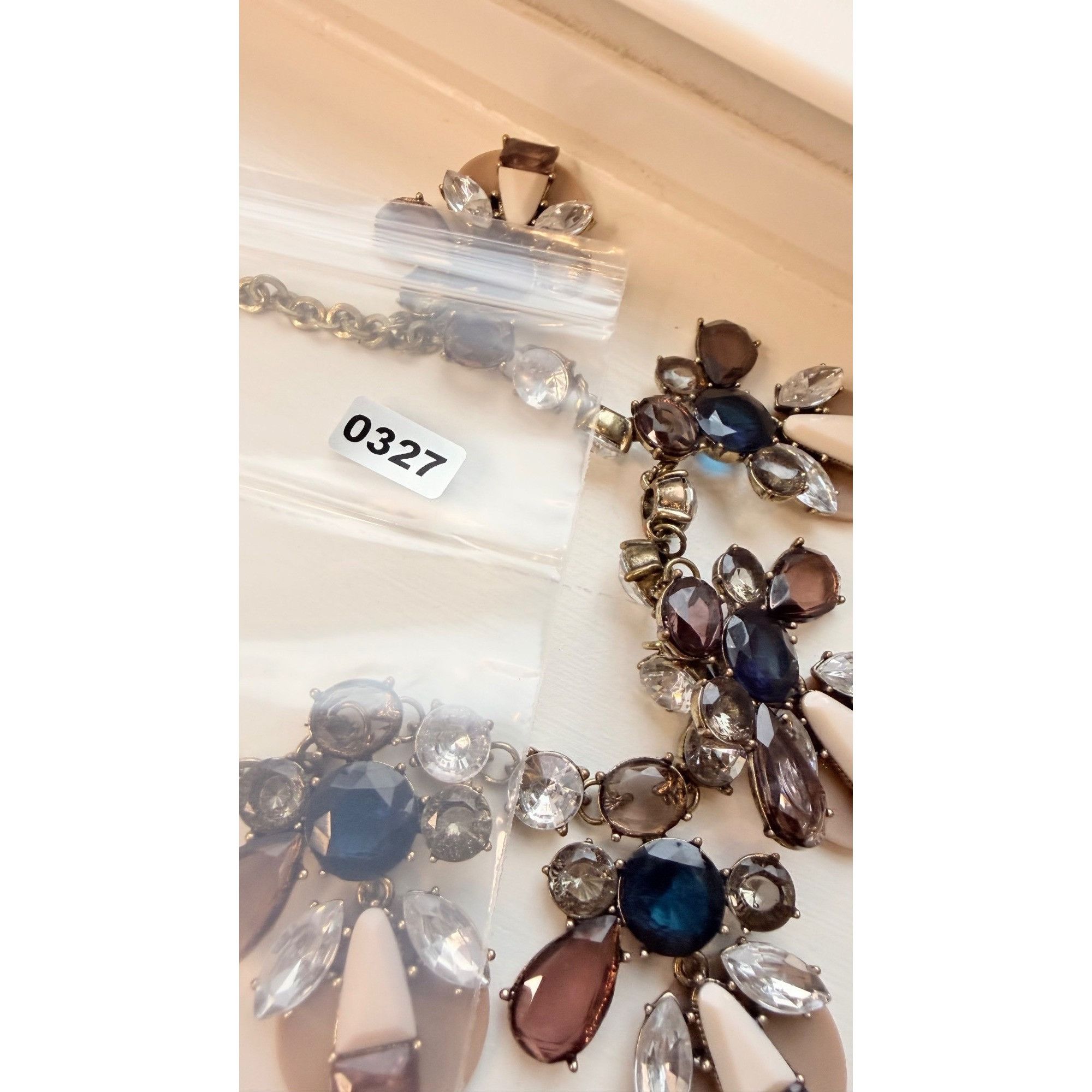 J.Crew J Crew Statement Necklace With Multicolor Gemstones & Gold-T Size ONE SIZE - 5 Thumbnail