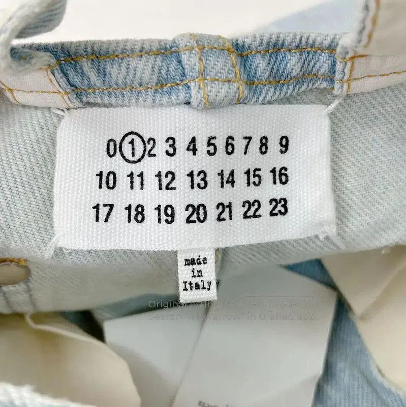 Maison Margiela Maison Margiela Light Blue Casual Trousers for Women . Size 26" / US 2 / IT 38 - 6 Thumbnail