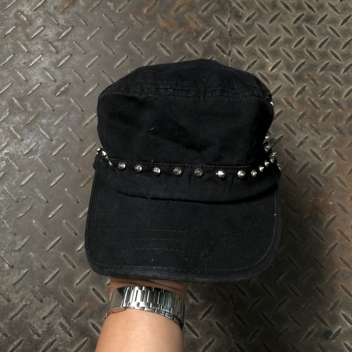 Japanese Brand Vintage Punk Gothic Commando Cadet Hat Size ONE SIZE - 2 Thumbnail