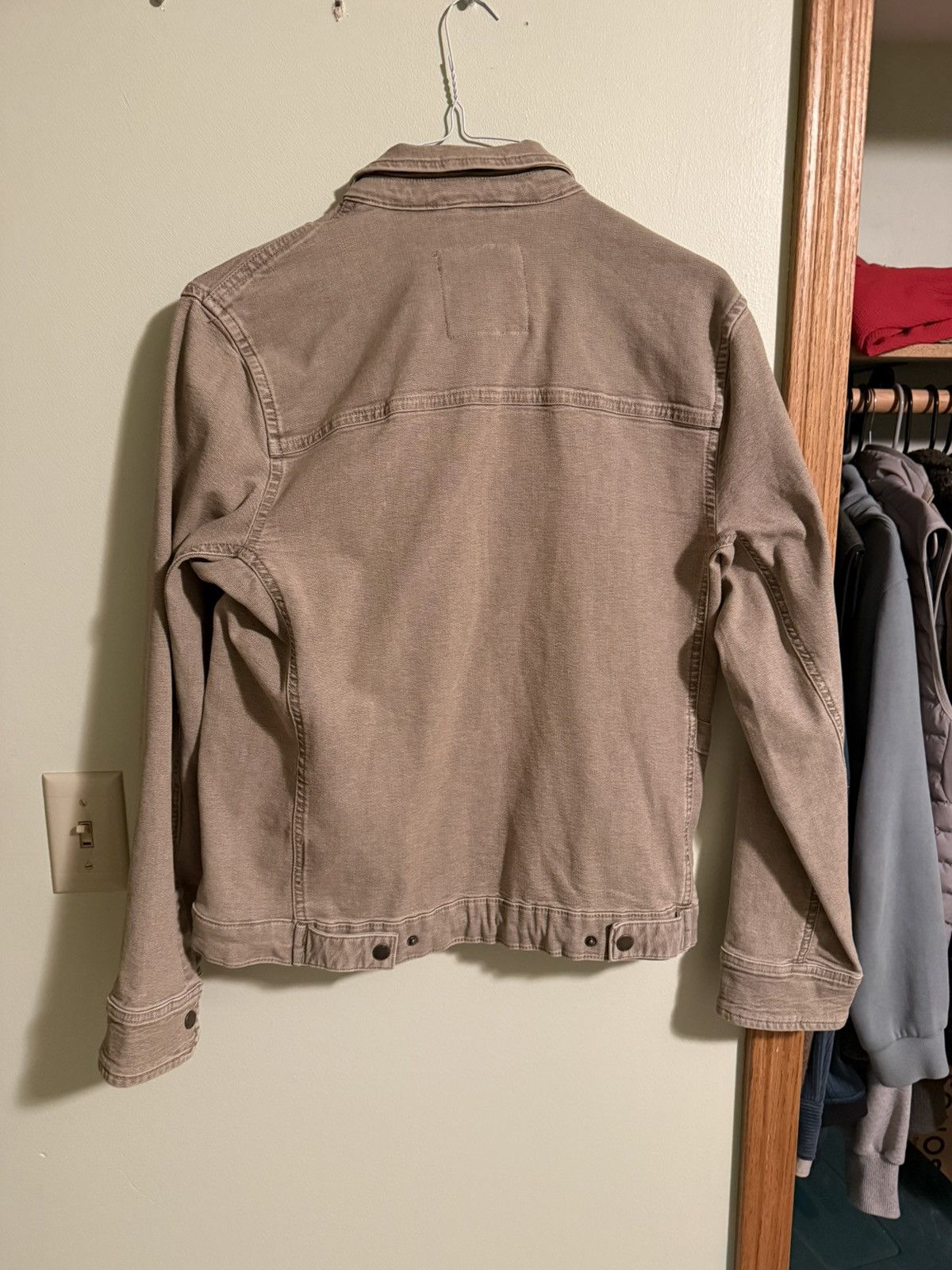DUER Men’s small Stretch Canvas Utility Jacket - Tan Size US S / EU 44-46 / 1 - 4 Thumbnail