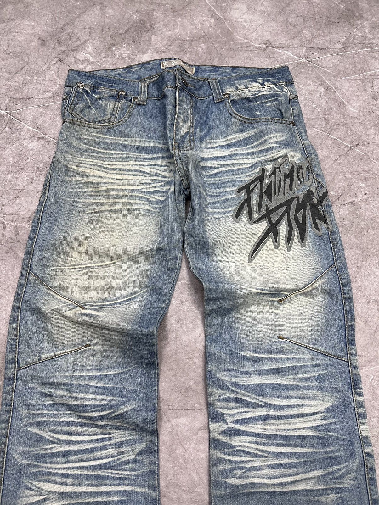 14th Addiction × Japanese Brand × Le Grande Bleu (L.G.B.) SALE💣💣 Junya Watanabe G Star Style Raw Bondage GOA Cargo Size US 36 / EU 52 - 3 Thumbnail