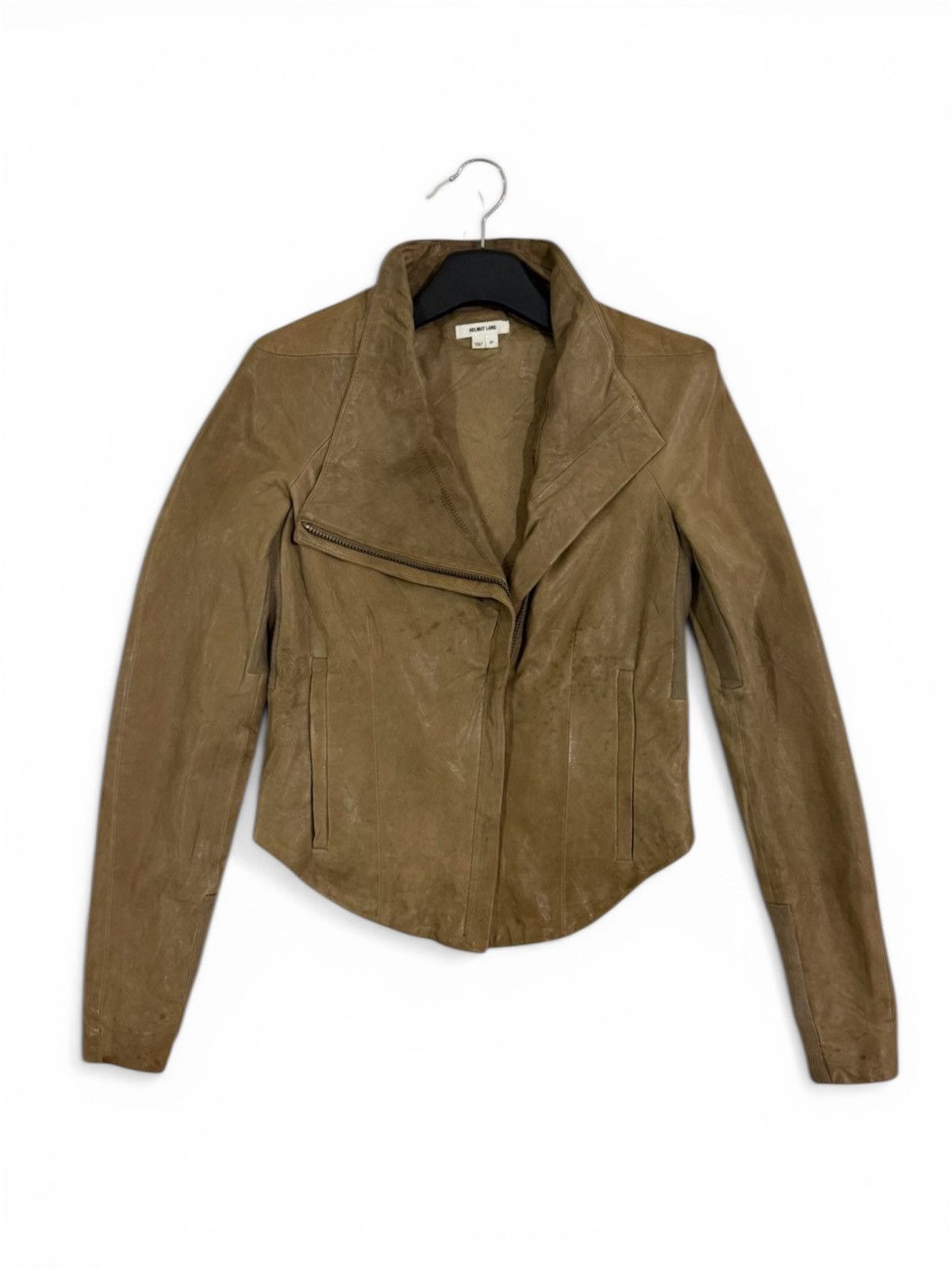 Helmut Lang Helmut Lang Leather Jacket Size XS / US 0-2 / IT 36-38 - 1 Thumbnail