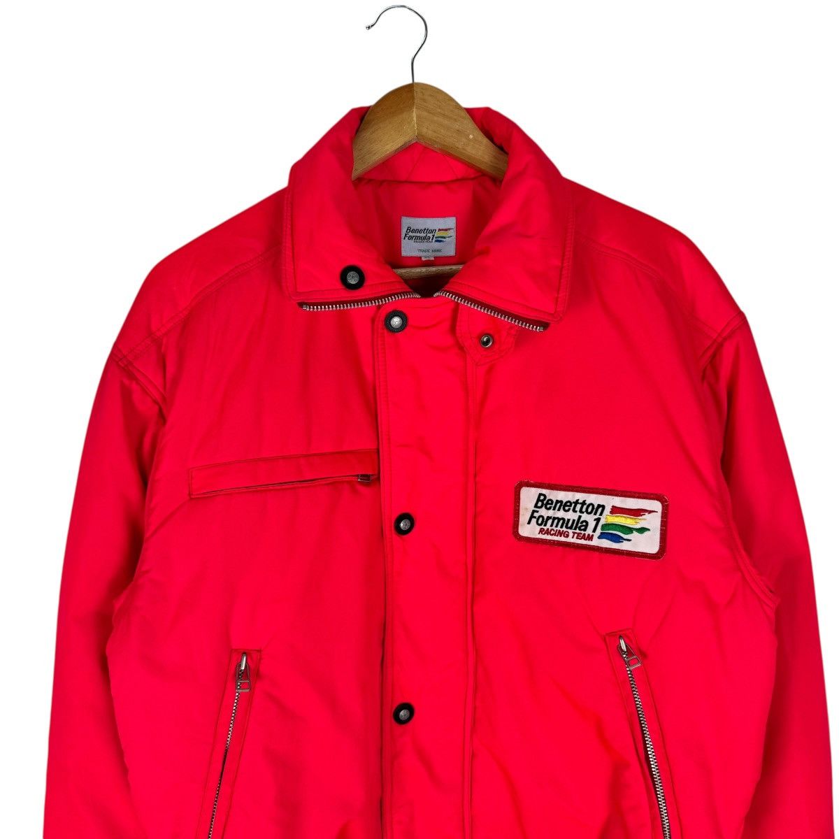 Benetton ☀️BENETTON F1 RACING TEAM BOMBER JACKET Size US S / EU 44-46 / 1 - 3 Thumbnail