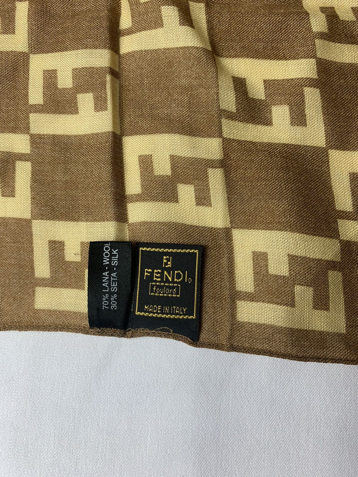 Vintage Fendi Scarf / Muffler / Neckwear Size ONE SIZE - 7 Thumbnail