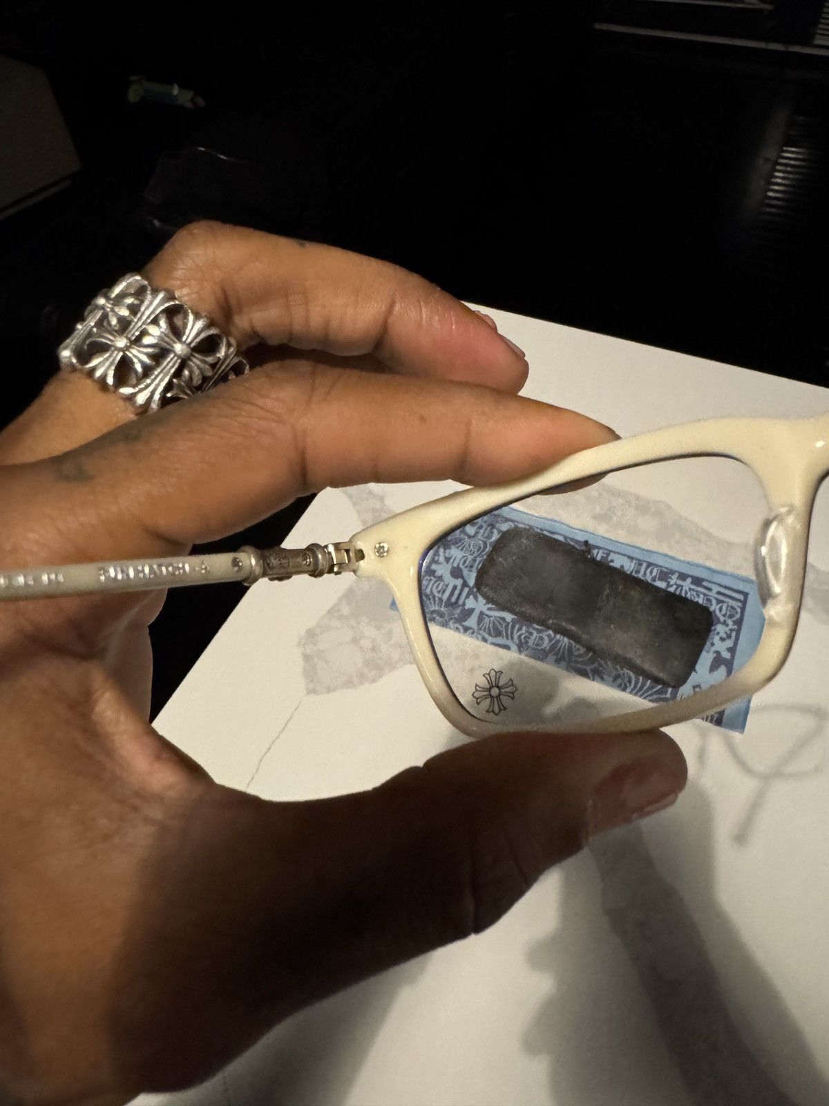 Chrome Hearts × Matty Boy Chrome Hearts Fun Hatch-A Frames Size ONE SIZE - 5 Thumbnail