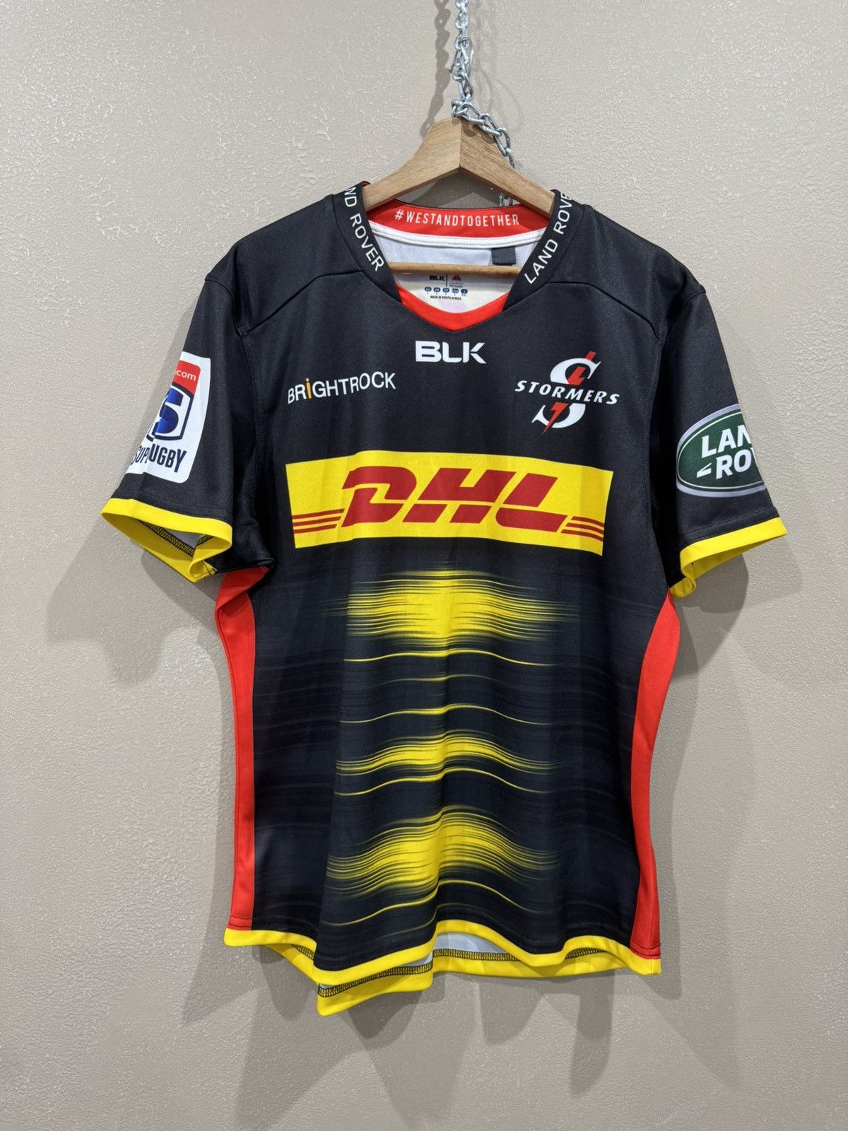 Vintage Adidas Stormers 2023 Rugby jersey Size US L / EU 52-54 / 3 - 1 Thumbnail