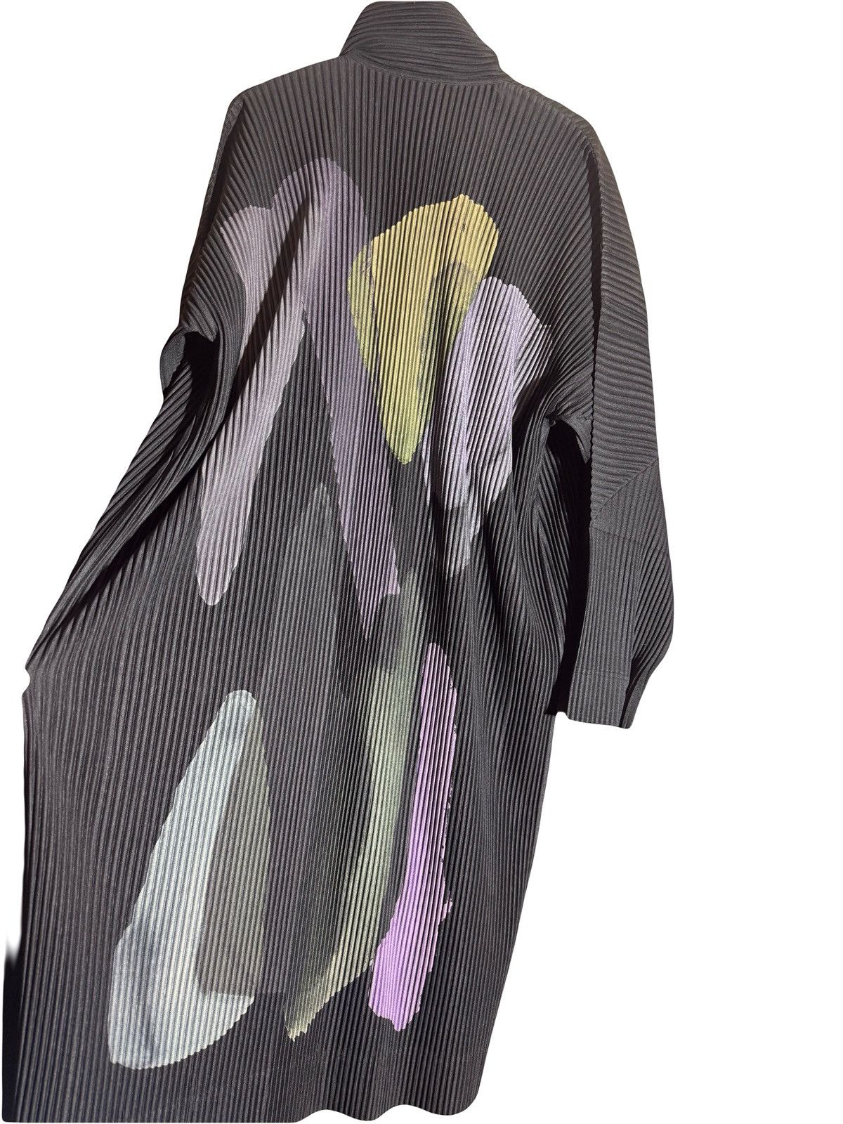 Issey Miyake issey miyake runway ss24 printed plisse coat 3 jp Size US M / EU 48-50 / 2 - 6 Thumbnail