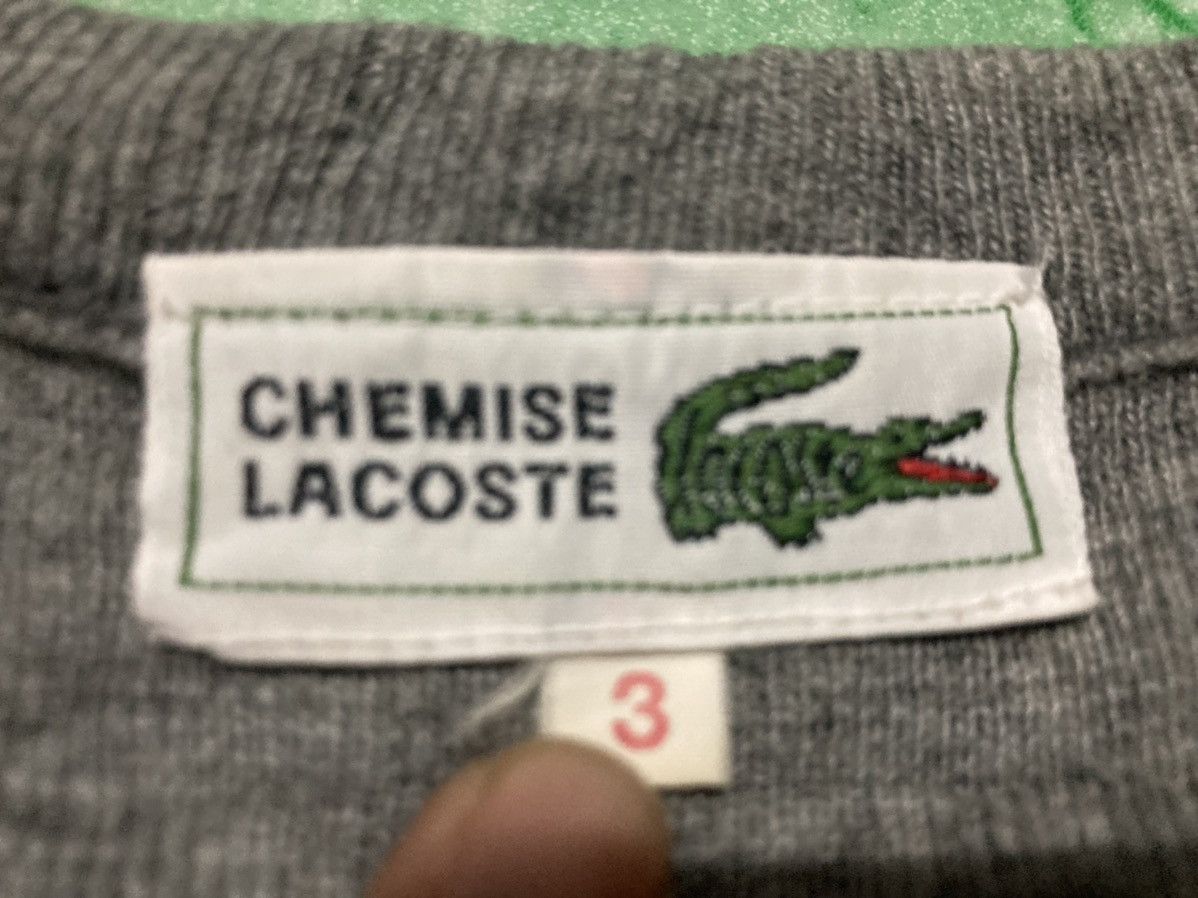 Designer × Lacoste Vintage Lacoste Vest Grey Size US S / EU 44-46 / 1 - 4 Thumbnail