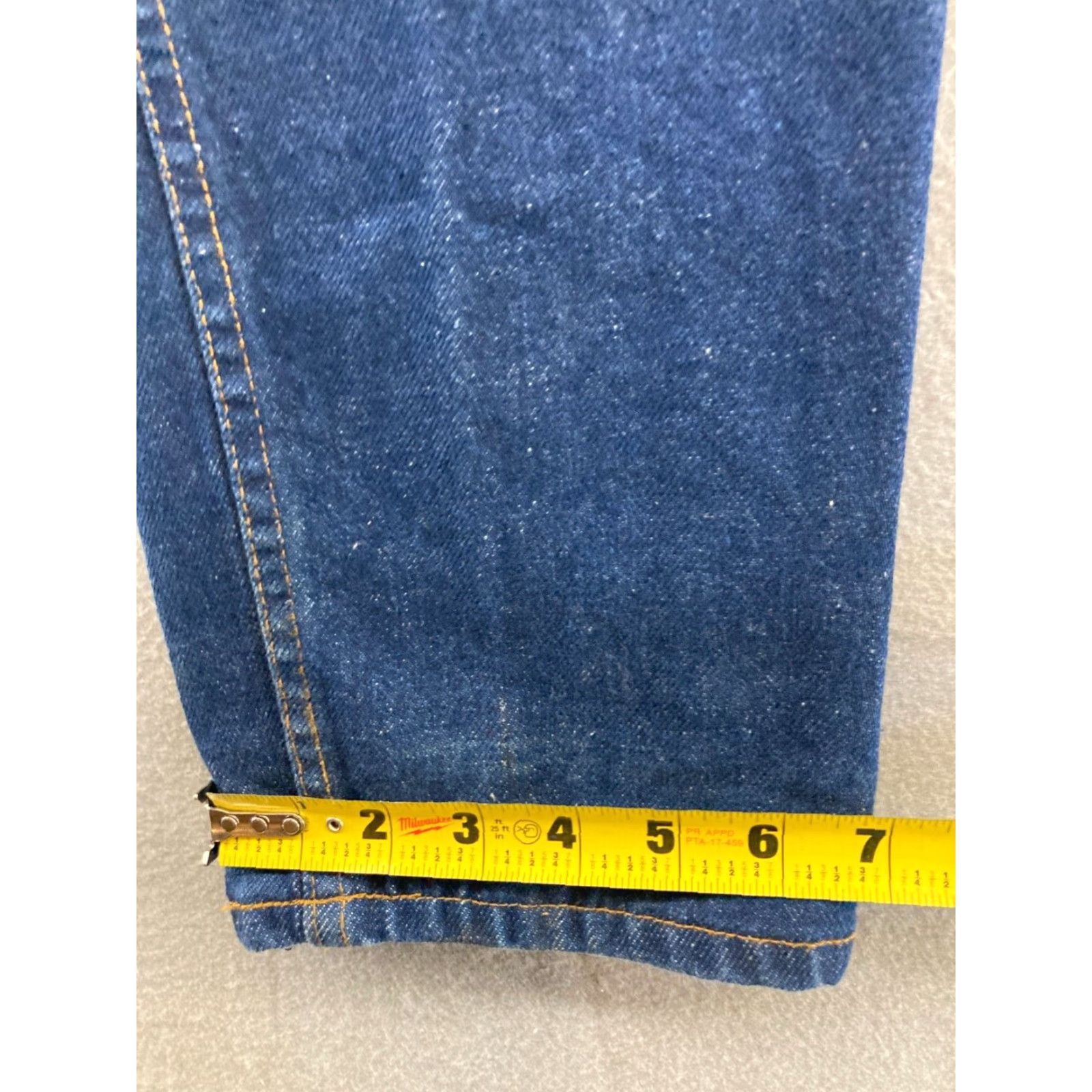 Levi's Levi's Jeans Womens 28x32 High Rise Straight Dark Wash 70s Vintage Size 28" / US 6 / IT 42 - 6 Thumbnail
