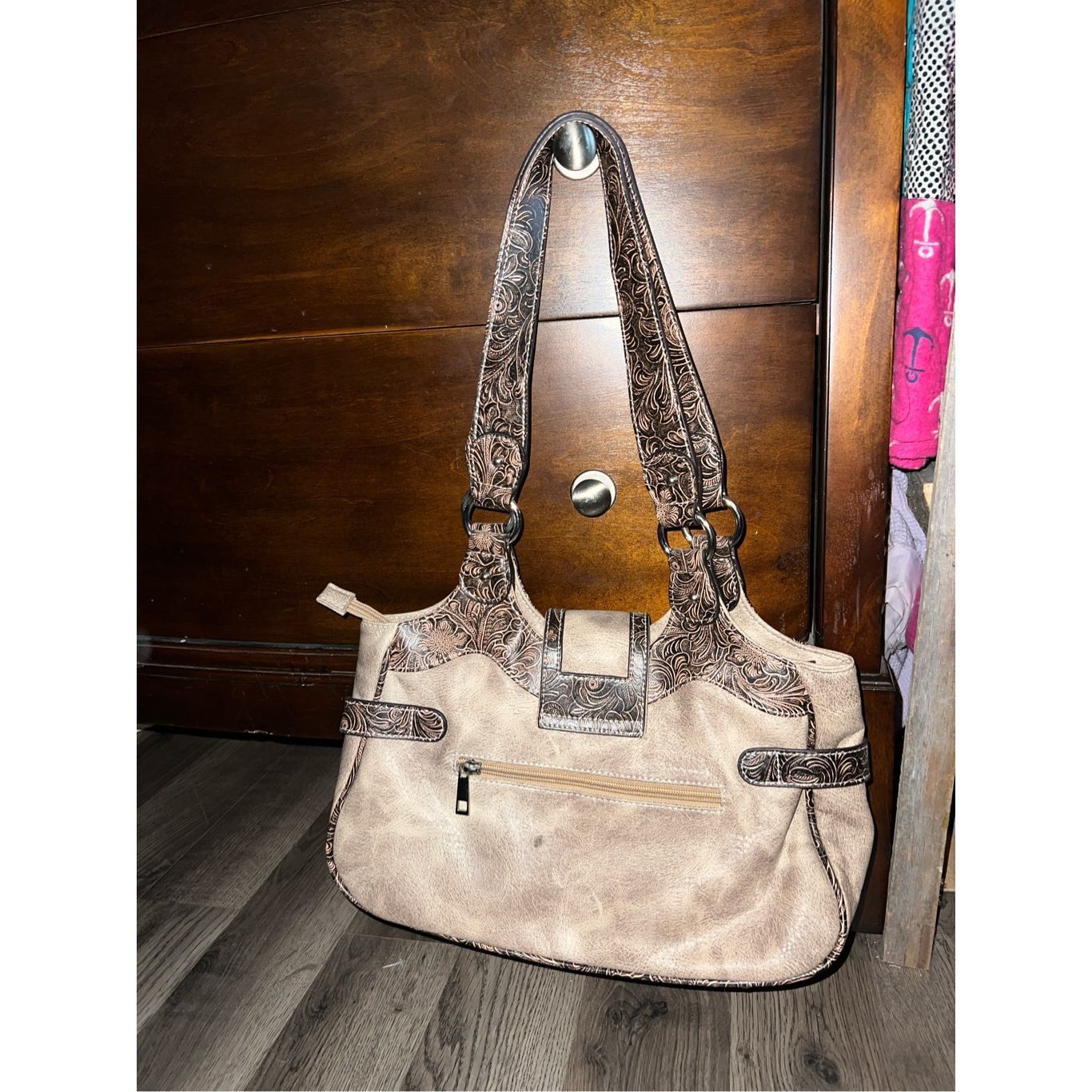 Other Woman’s Brown/Tan Western Purse Shoulder Purse Size ONE SIZE - 4 Thumbnail