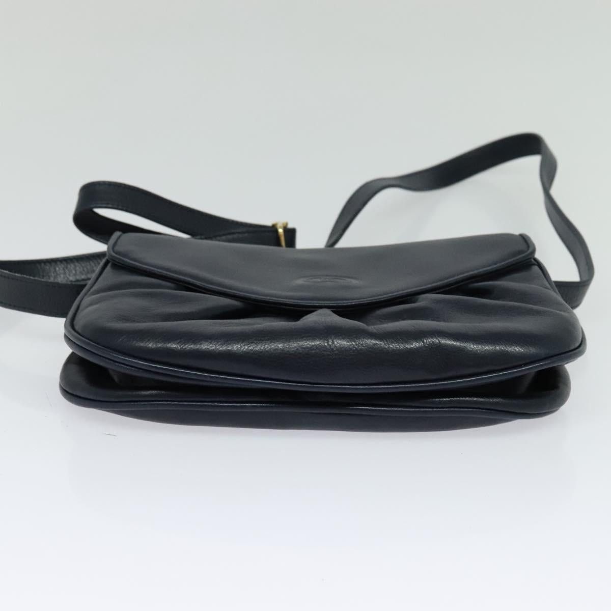 Gucci GUCCI Shoulder Bag Leather Navy Size ONE SIZE - 5 Thumbnail