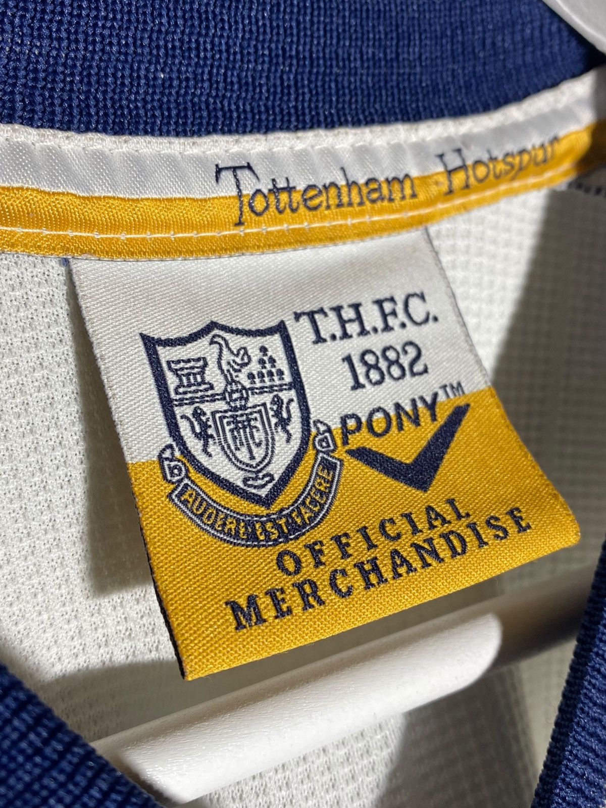 Vintage Pony Tottenham Hotspur 1997/98 Home Football Shirt Jersey Size US M / EU 48-50 / 2 - 17 Thumbnail
