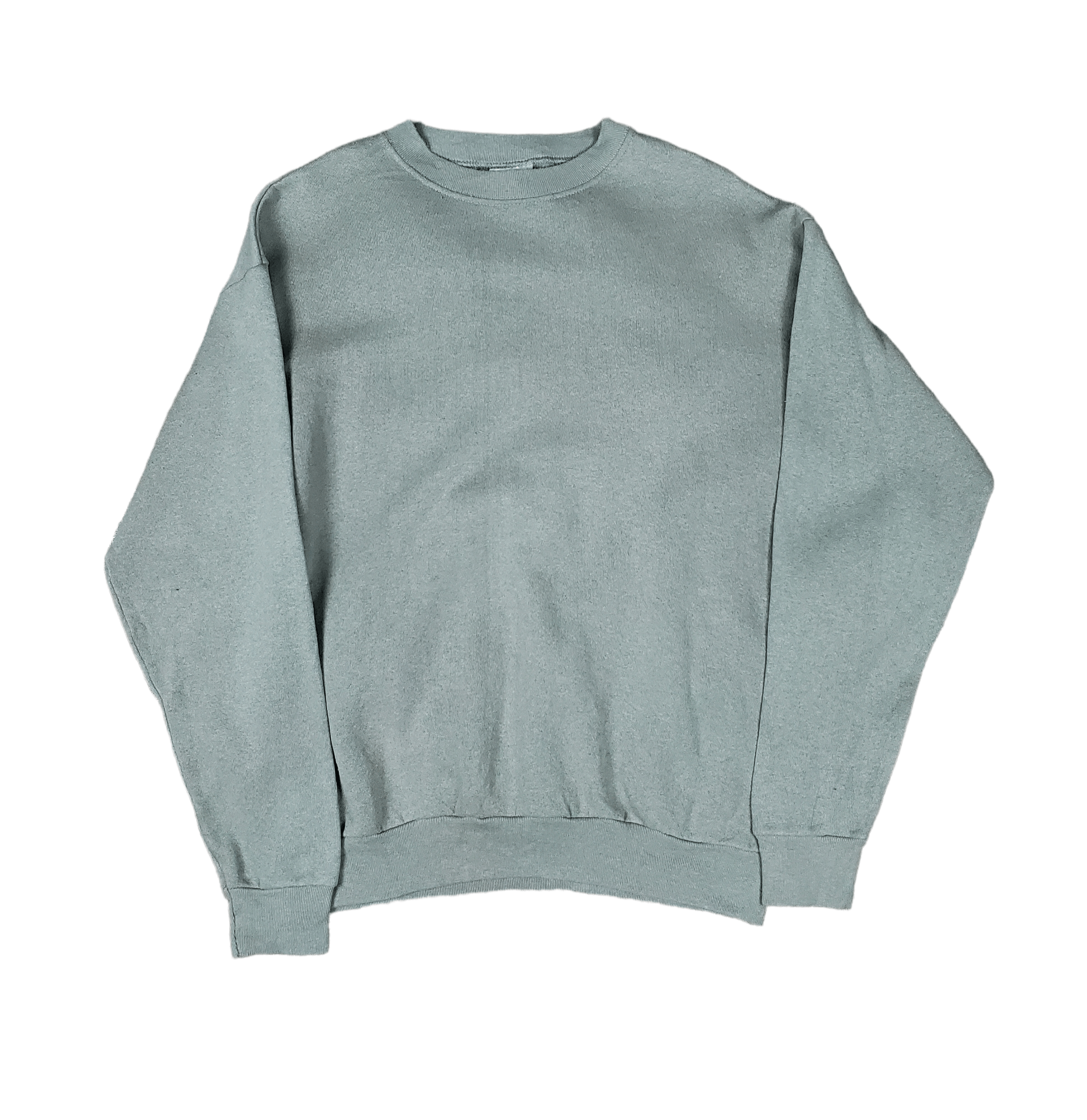 Vintage TULTEX plain blank sweatshirt, made in the USA, men's size XL. cotton Khaki type Vintage Second Hand