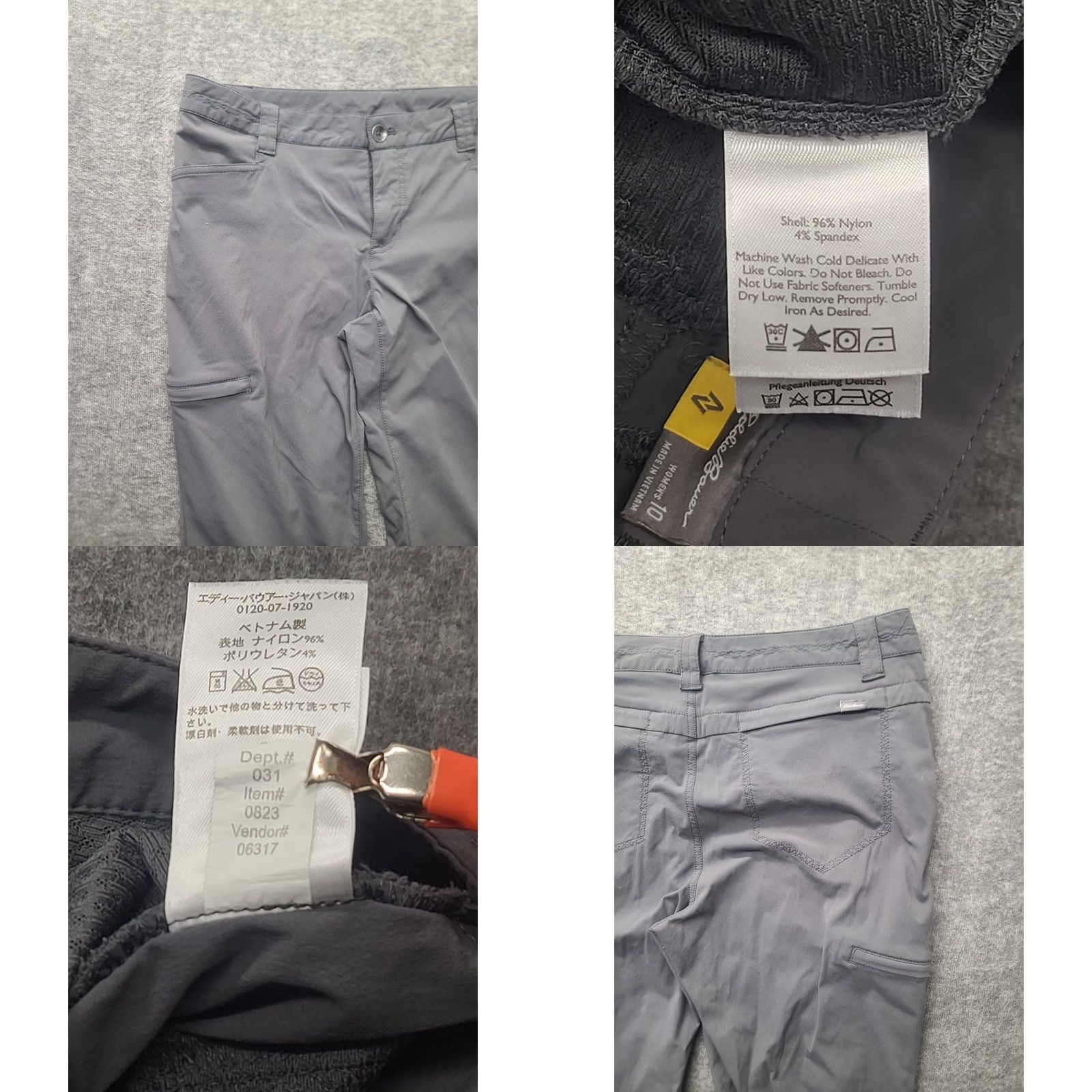 Eddie Bauer Eddie Bauer Pants Womens 10x32 Travex Horizon Convertible Hiking Gorpcore Shirt? Size 32" / US 10 / IT 46 - 8 Thumbnail