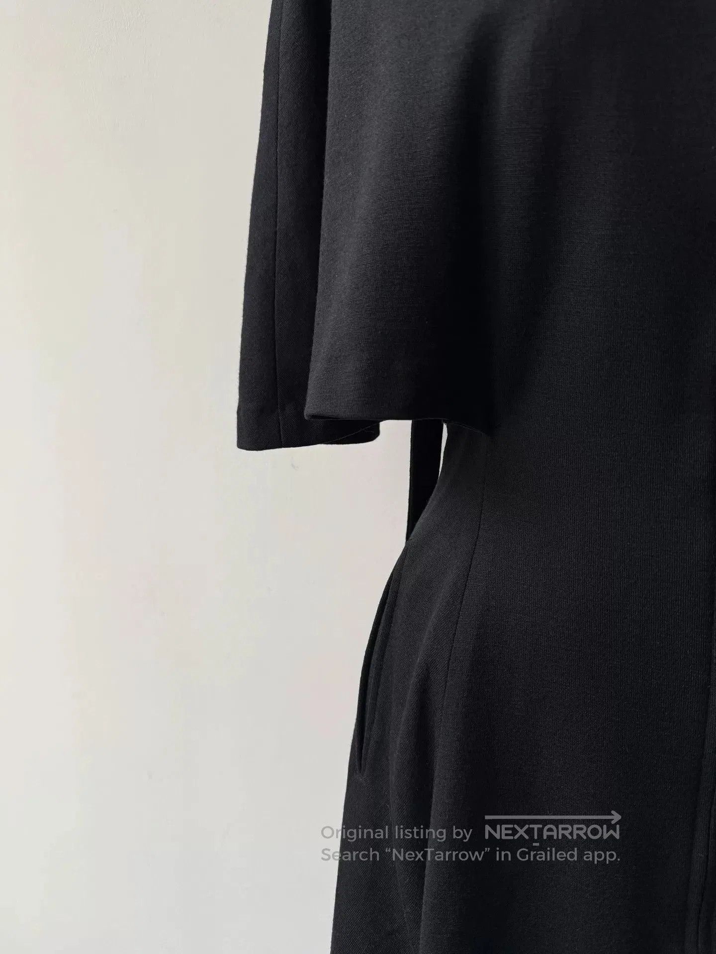Y's Yohji Yamamoto Y's Black Cape Coat. Size XXS / US 00 / IT 34 - 4 Thumbnail