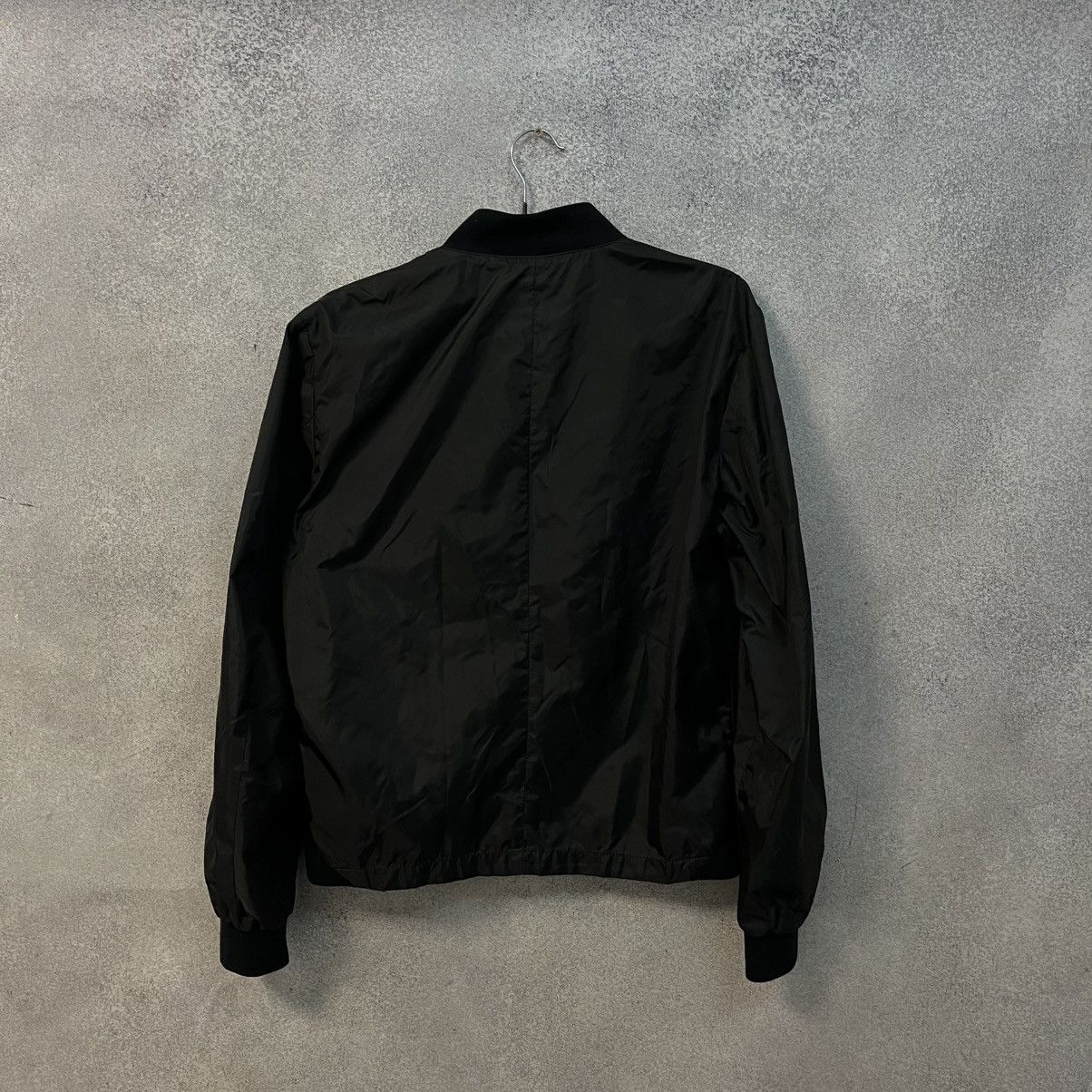 Prada Prada Light Bomber Nylon Black Jacket Size US M / EU 48-50 / 2 - 9 Thumbnail