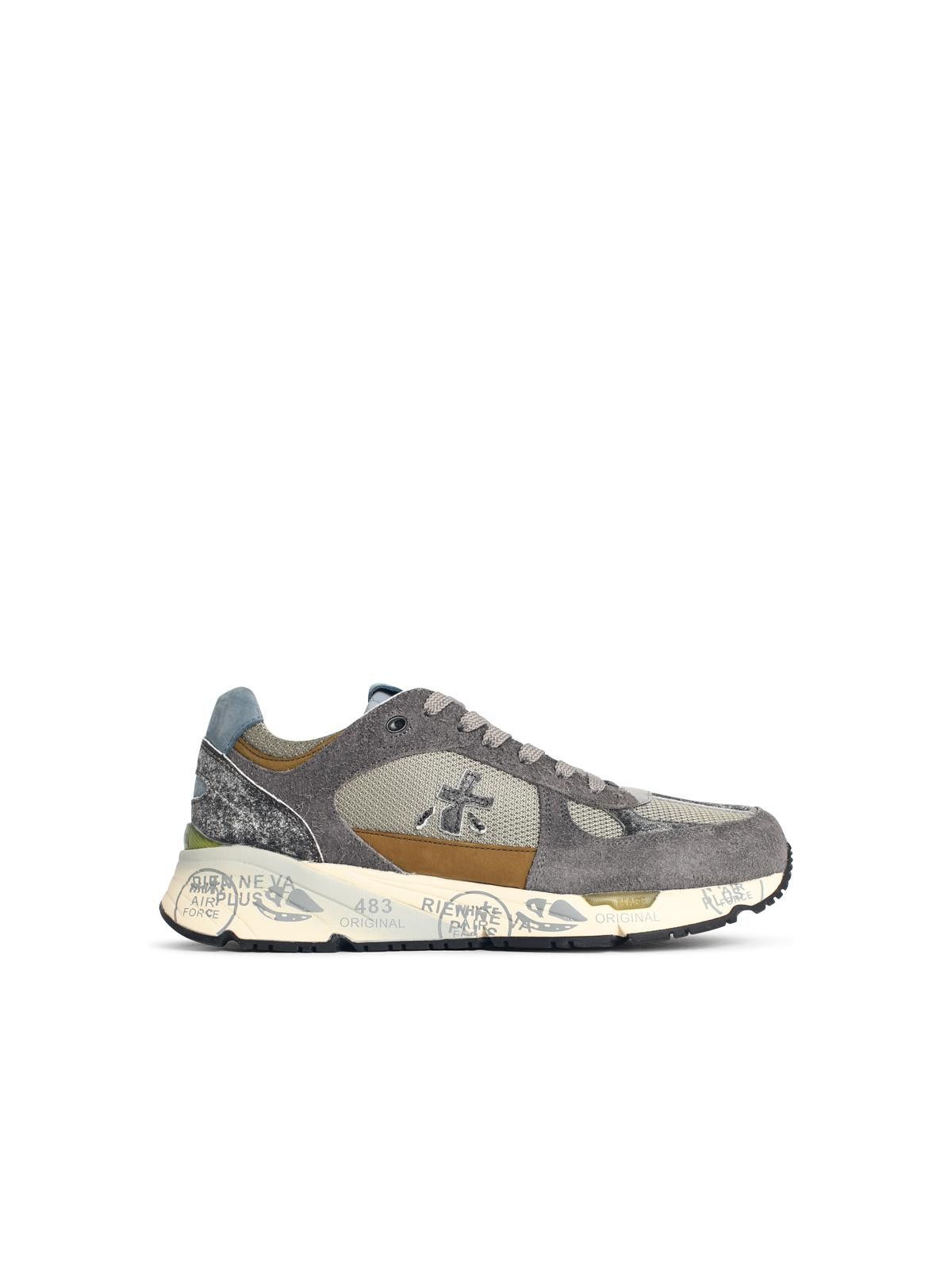 Premiata PREMIATA 'Mase' Multicolor Leather Blend Sneakers Size US 13 / EU 46 - 1 Thumbnail