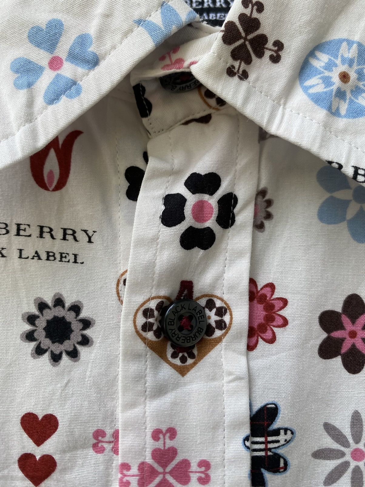 Burberry Burberry black label button up shirt Size US L / EU 52-54 / 3 - 6 Thumbnail